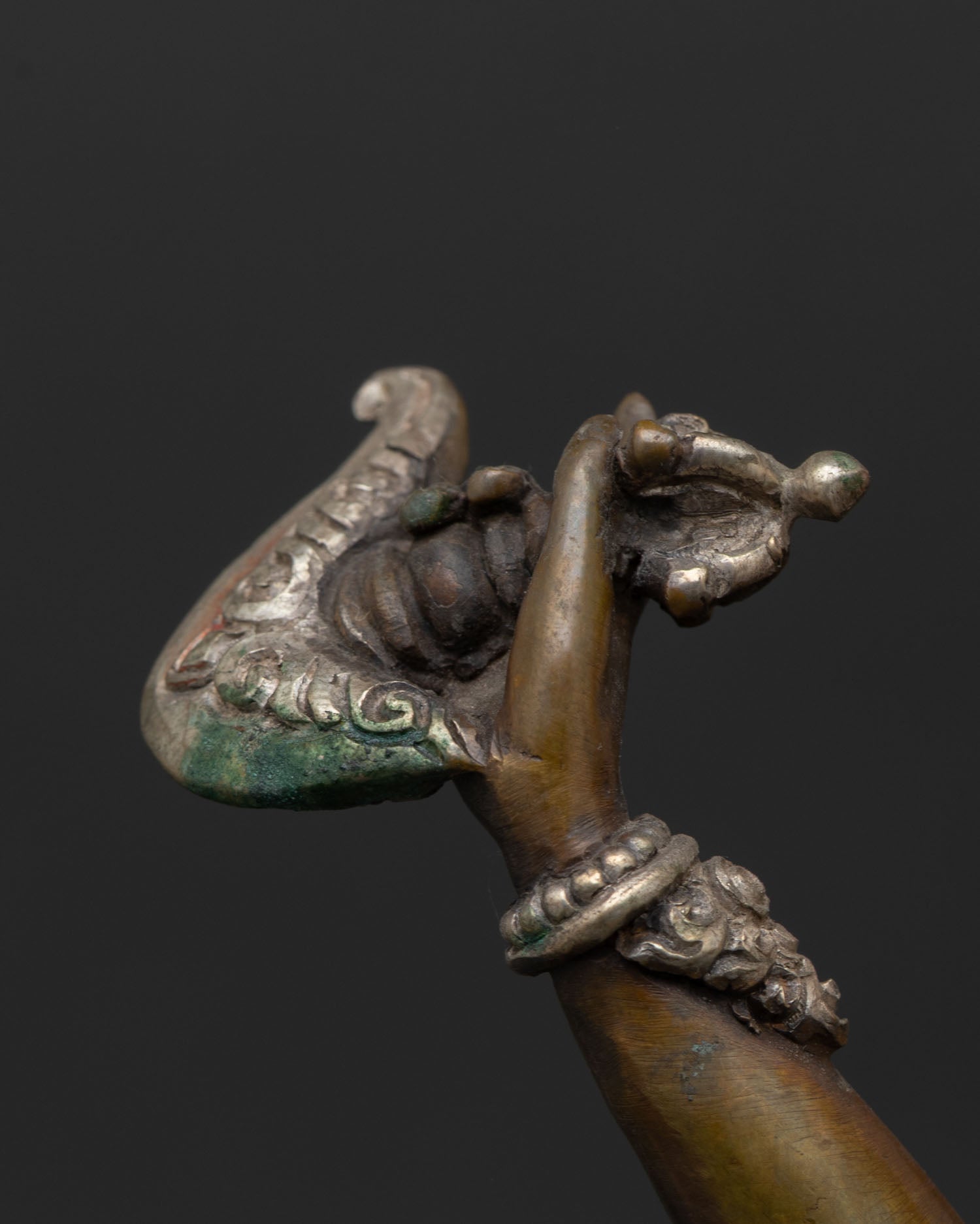 Troma Nagmo | Oxidized Copper Tibetan Dakini Statue