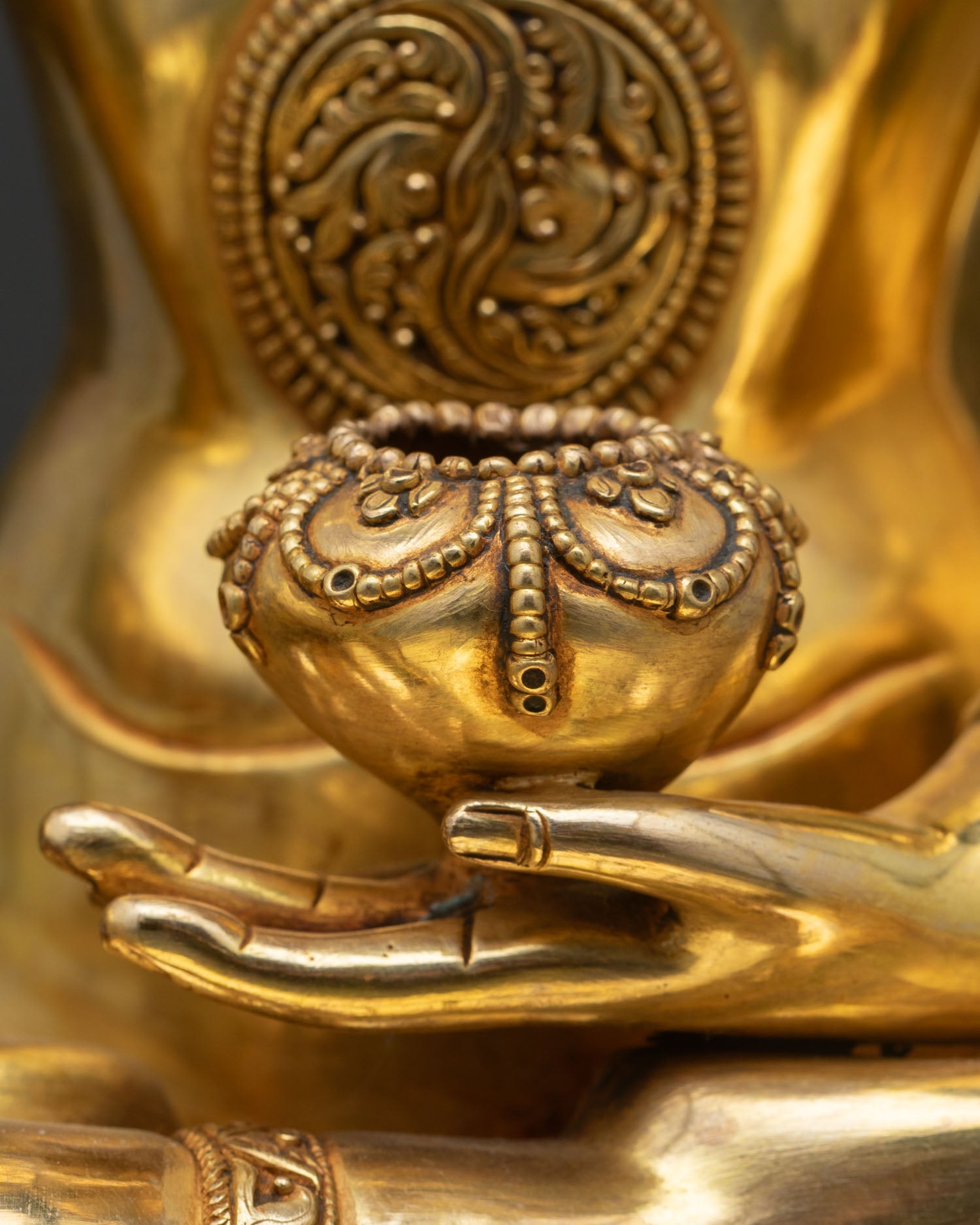 Luxury Shakyamuni Buddha Statue | Buddhist Home Accent