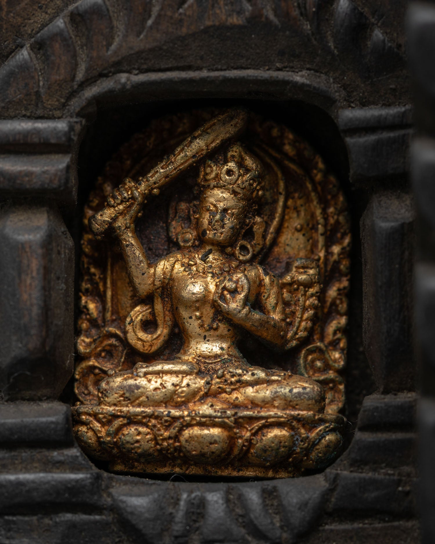 Manjushri With Frame