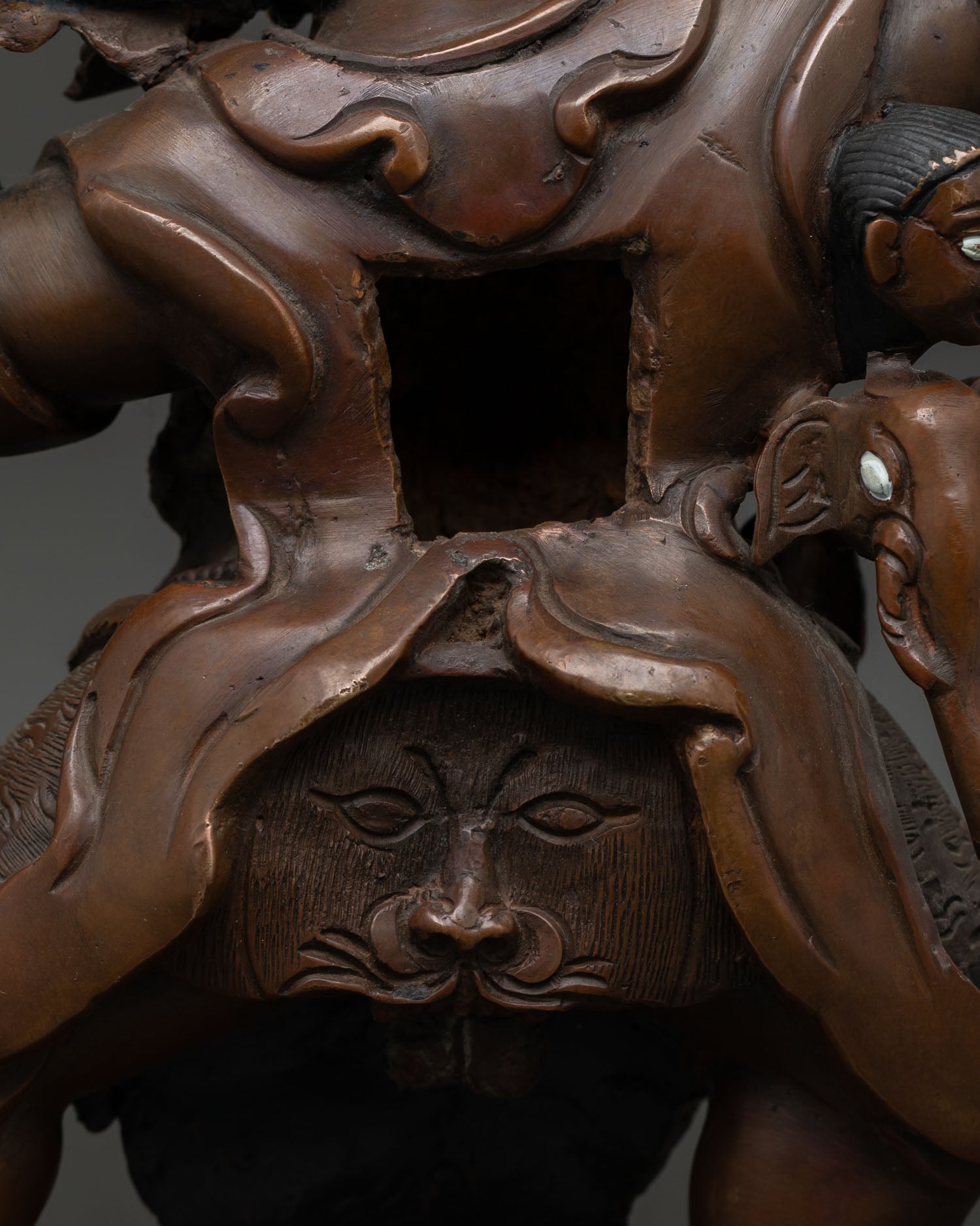Guru Dragpo Statue | Sacred Buddhist Guardian Artwork