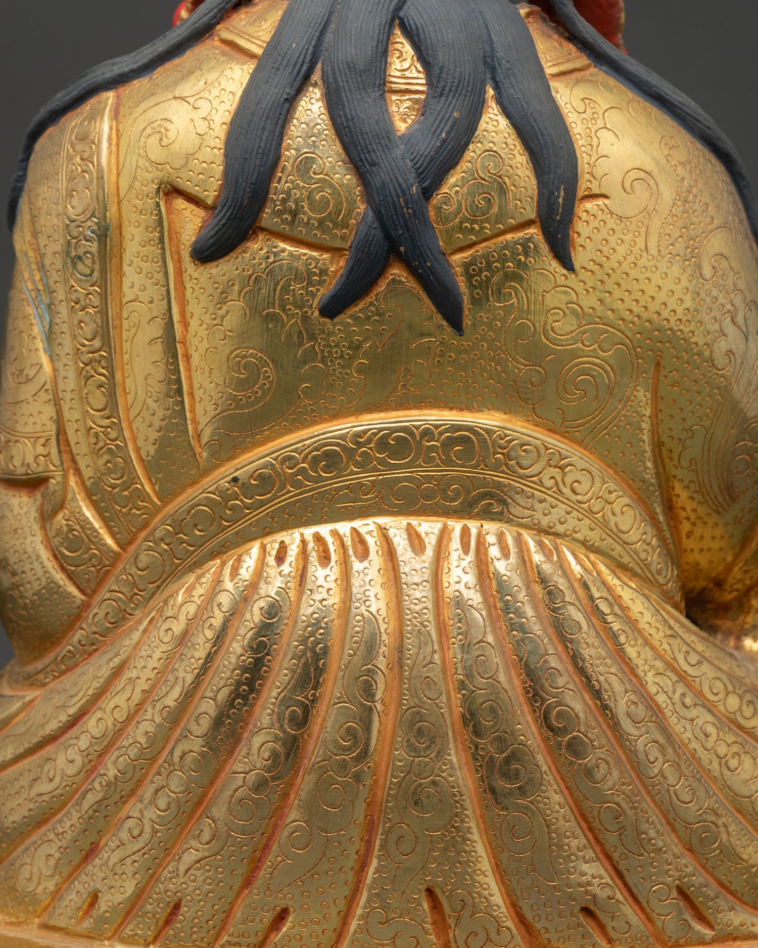 Exquisite Guru Rinpoche Statue for Your Altar | Handcrafted in Nepal