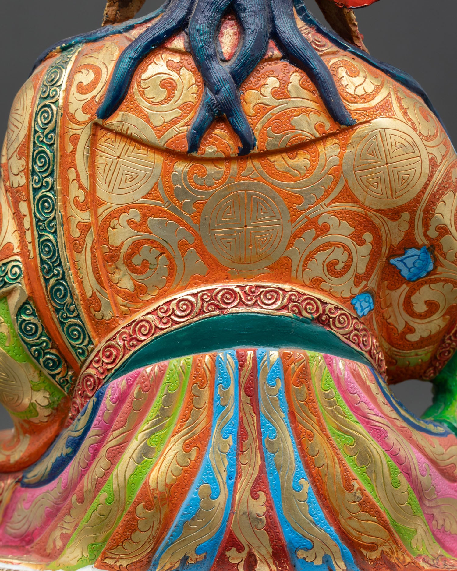 Guru Rinpoche Statue | Handcrafted Himalayan Artwork