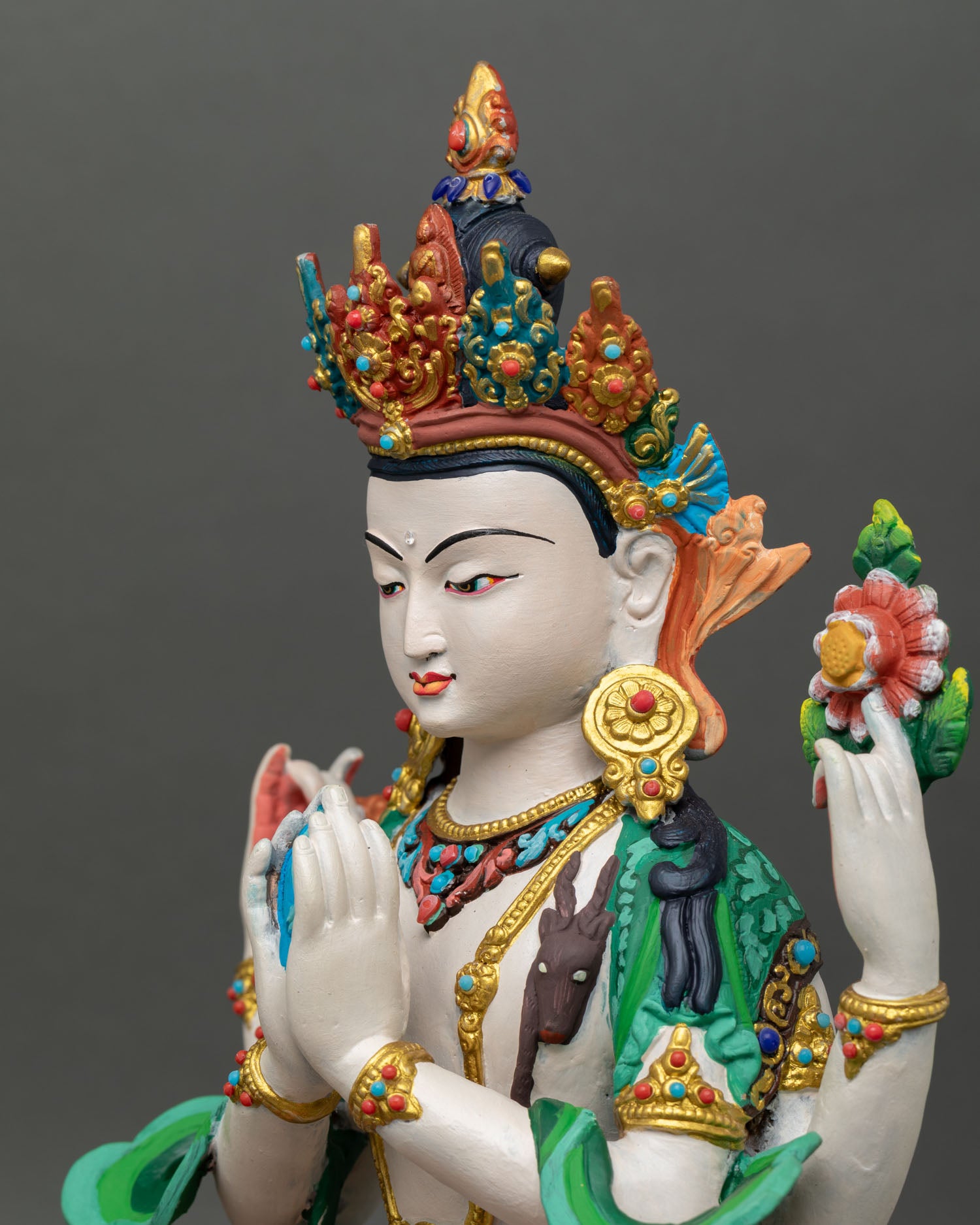 Chenrezig Statue | Decorative Buddhist Compassion Deity