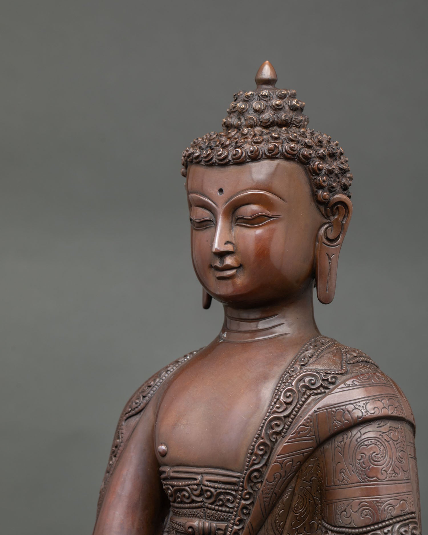 Shakyamuni Buddha | Nepalese Enlightenment Sculpture