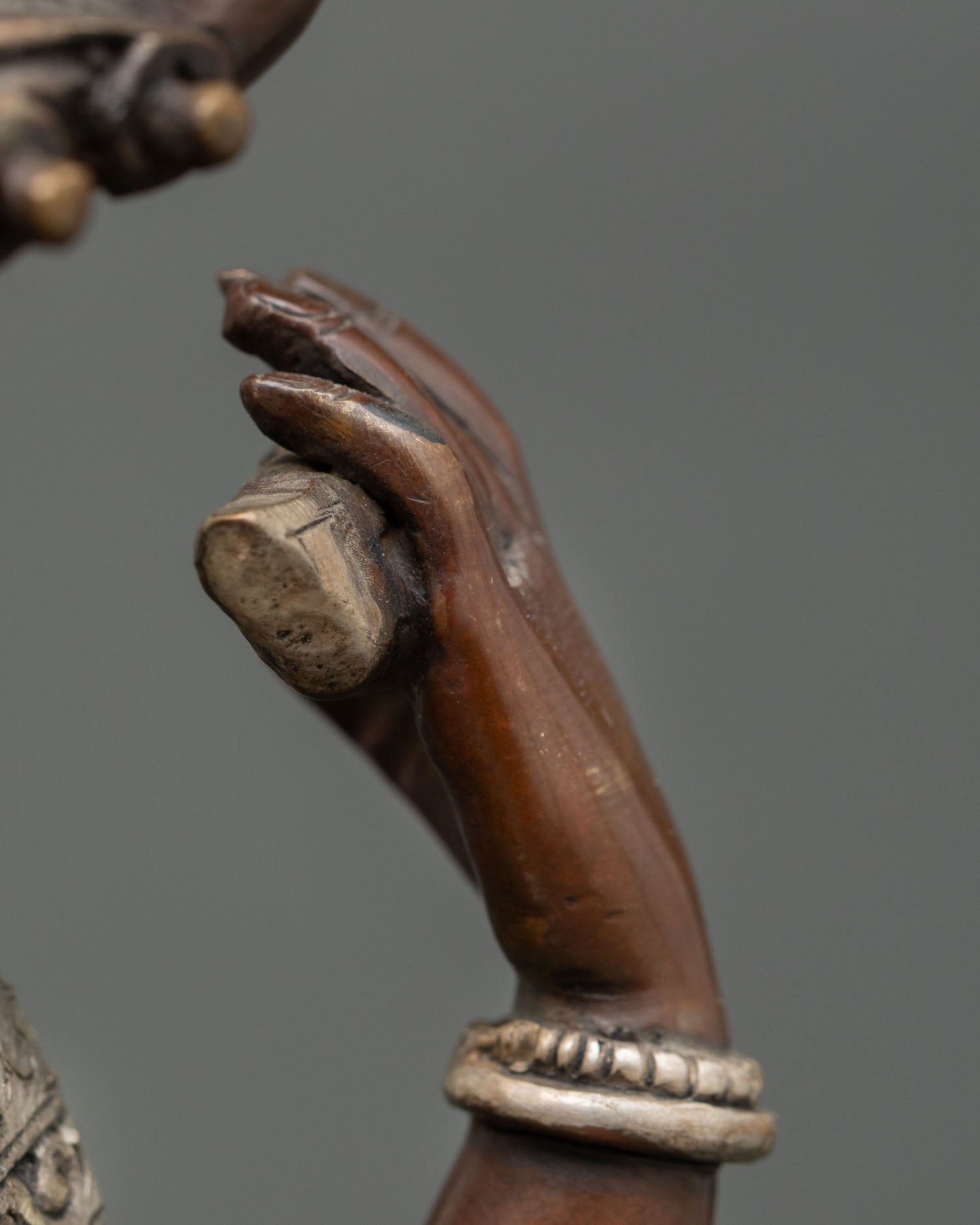 Elegant Saraswati | Handmade Copper Goddess of Knowledge