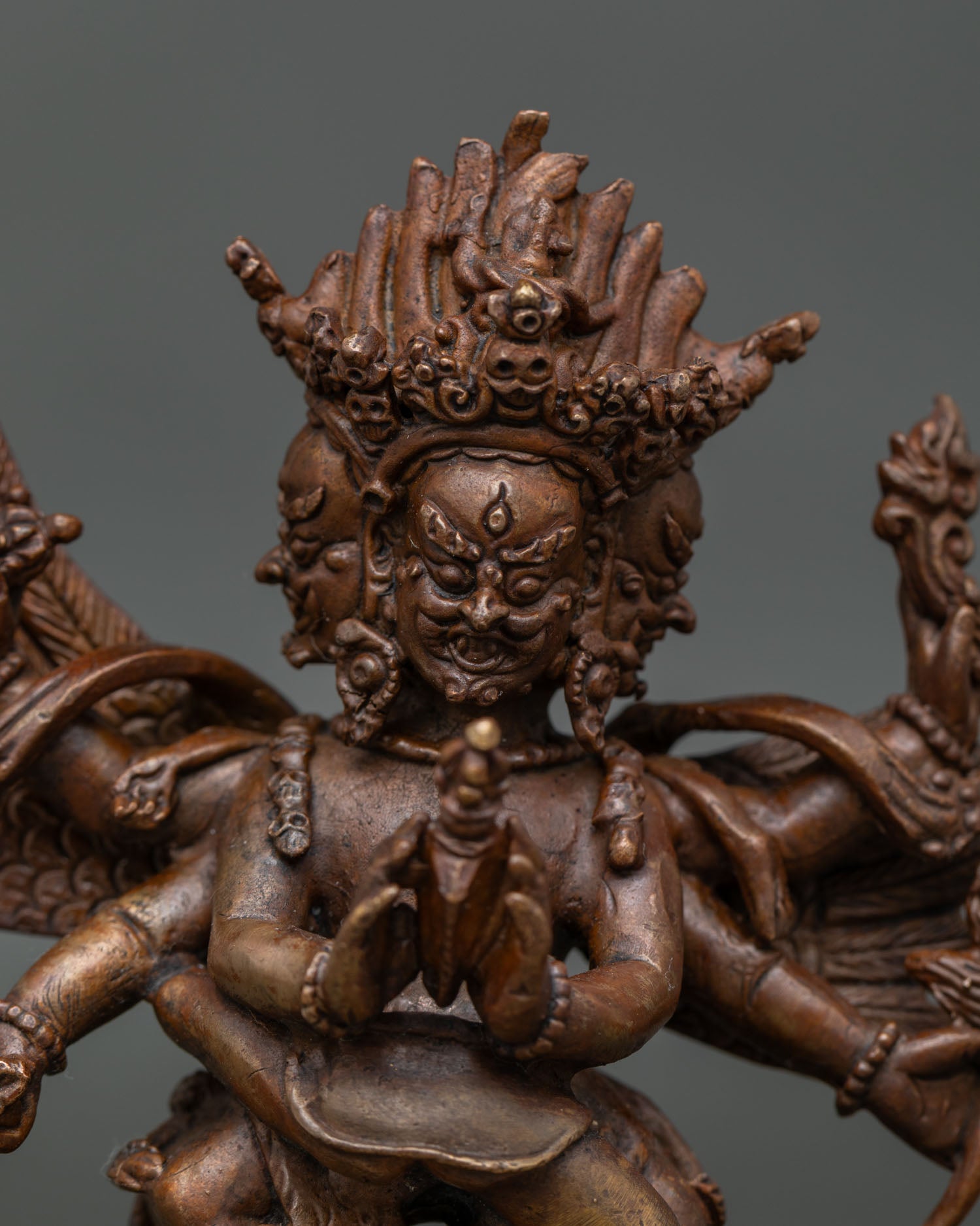 Vajrakilaya Statue | Wrathful Himalayan Buddhist Artwork