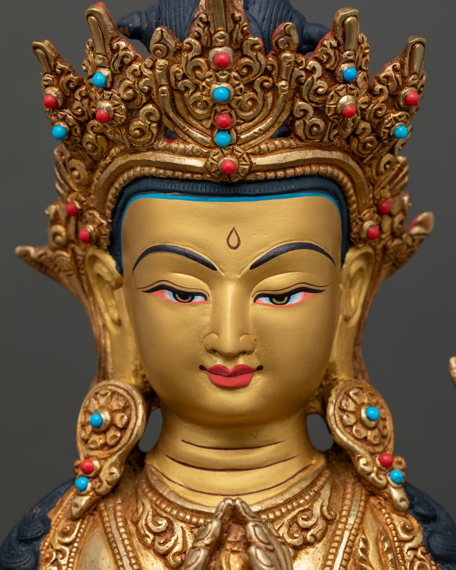 Chenrezig Statue | Tibetan Buddhist Compassion Deity