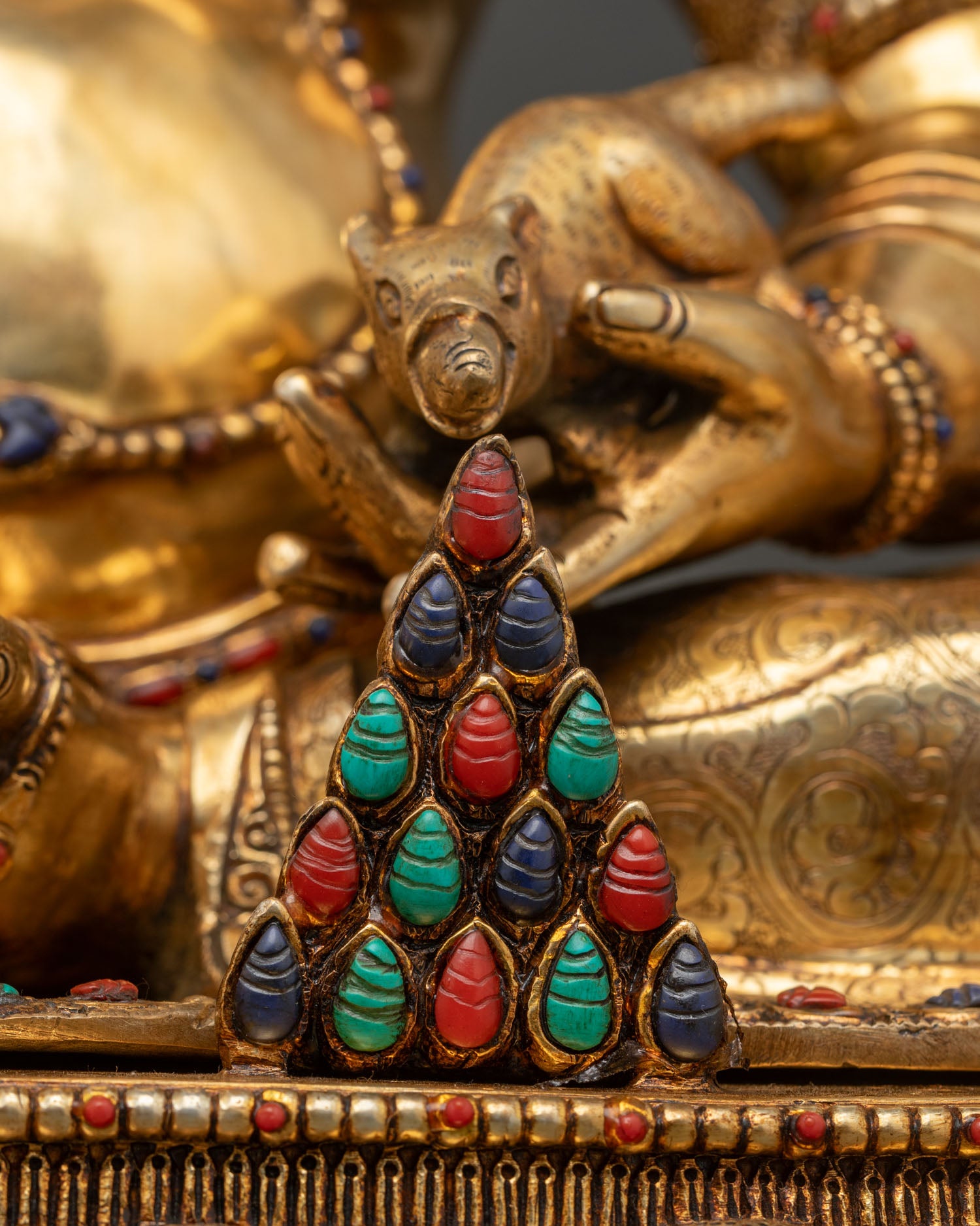Jambhala Copper Statue | High-Quality Tibetan Buddhist Sculpture