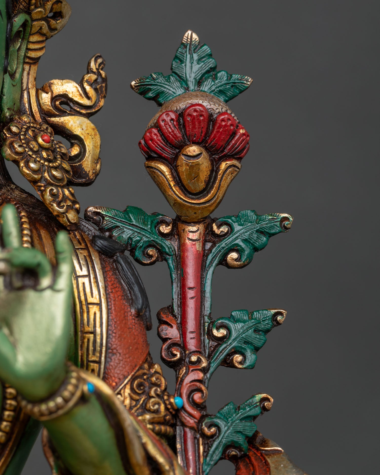Unique Simhanada Tara Statue | Awakened Mother of Buddhas