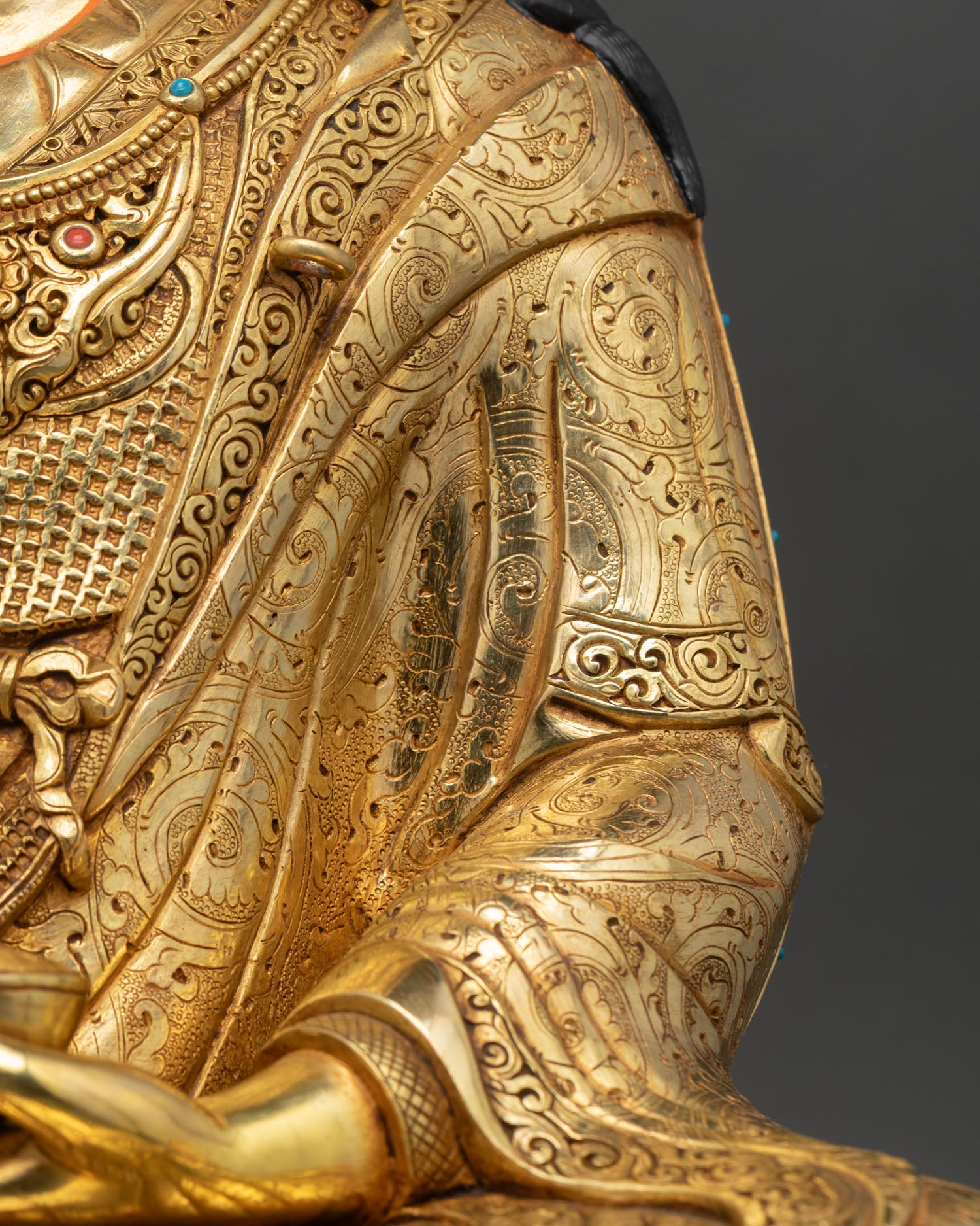 Large Guru Rinpoche Statue | High-Quality Buddhist Sculpture