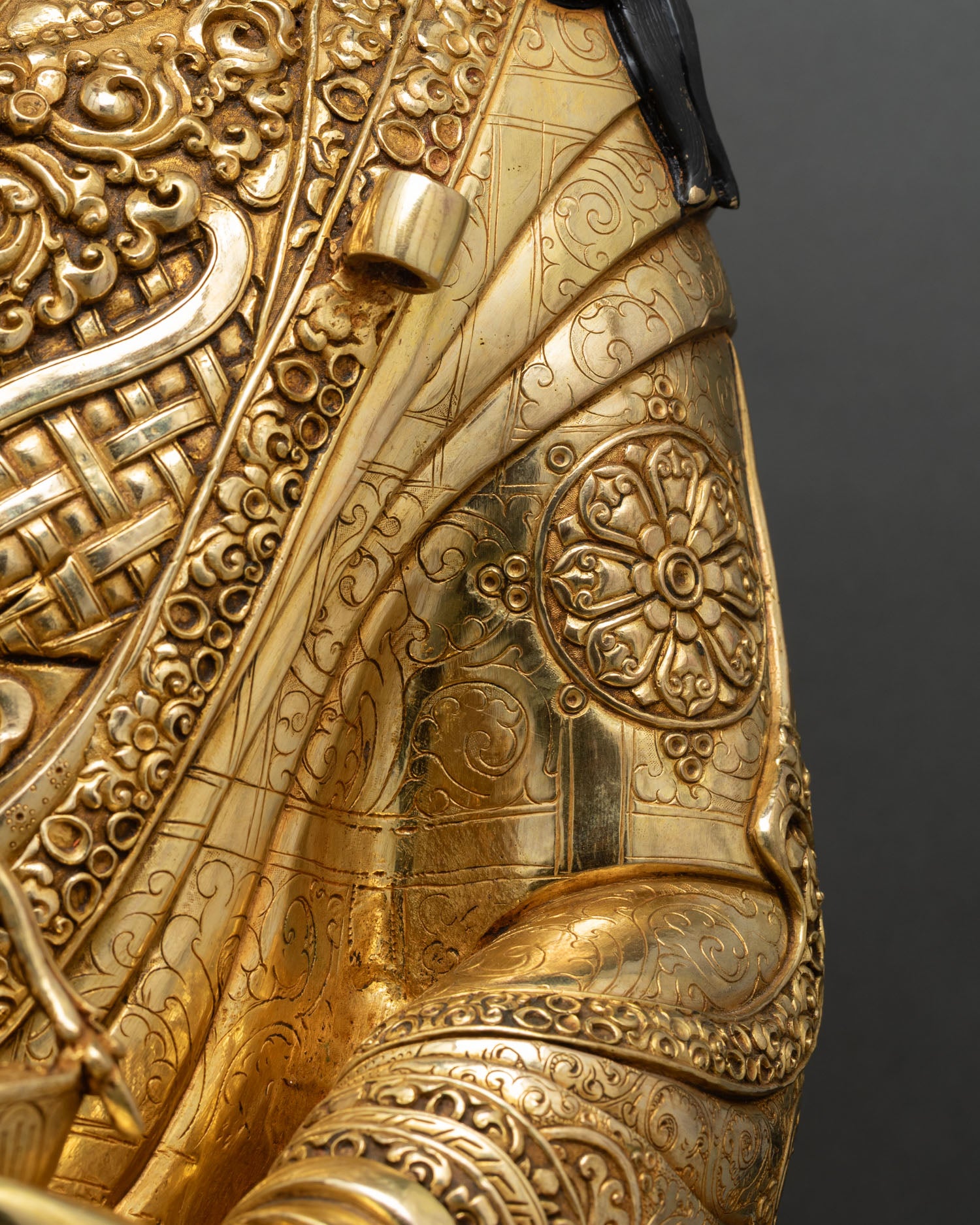 Guru Rinpoche Statue | Vajra Master Copper Sculpture