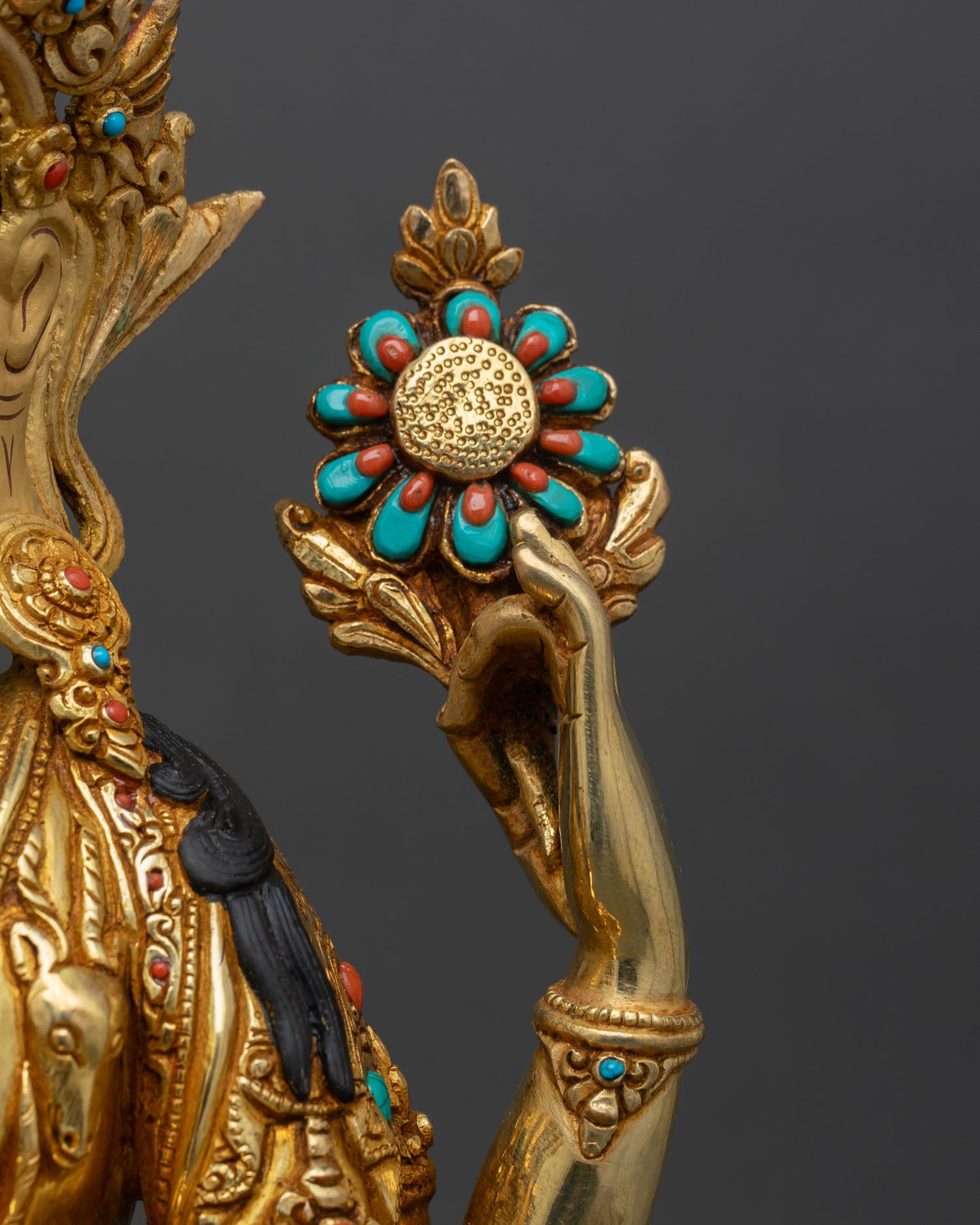 Chenrezig Statue | Nepalese Bodhisattva of Compassion