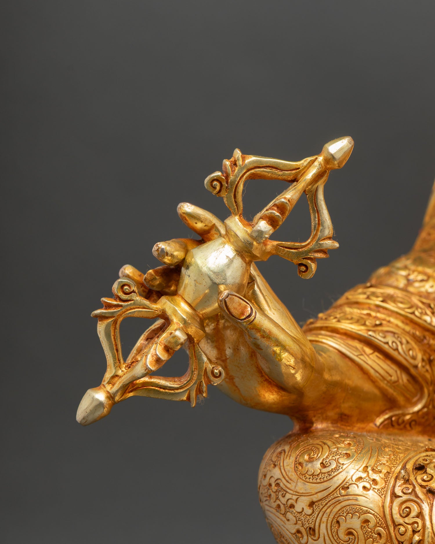 Enlightened Guru Rinpoche | Lost Wax Copper Sculpture