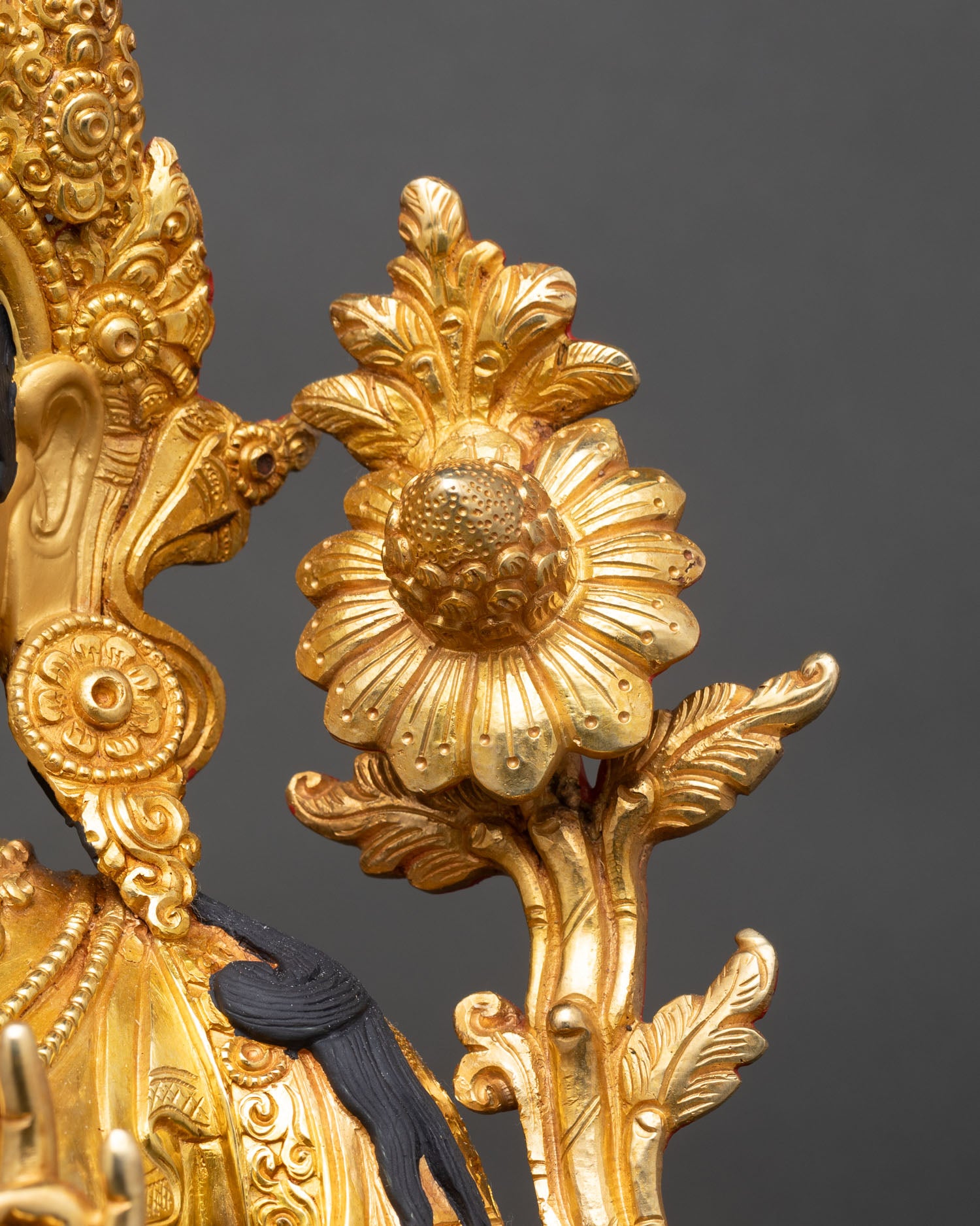 Green Tara Statue | Nepalese Spiritual Artwork