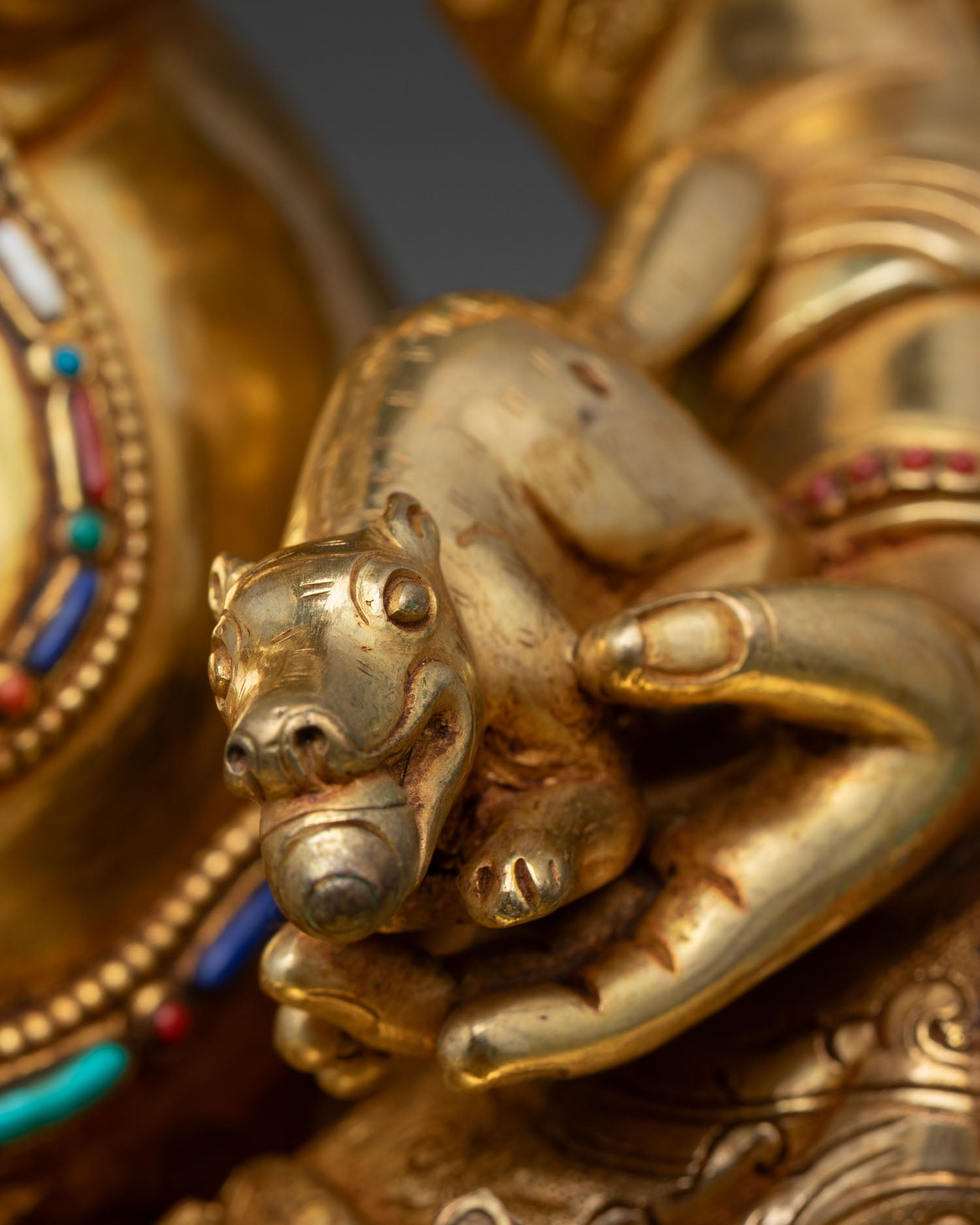 Jambhala Statue for Prosperity | Handmade Buddhist Art