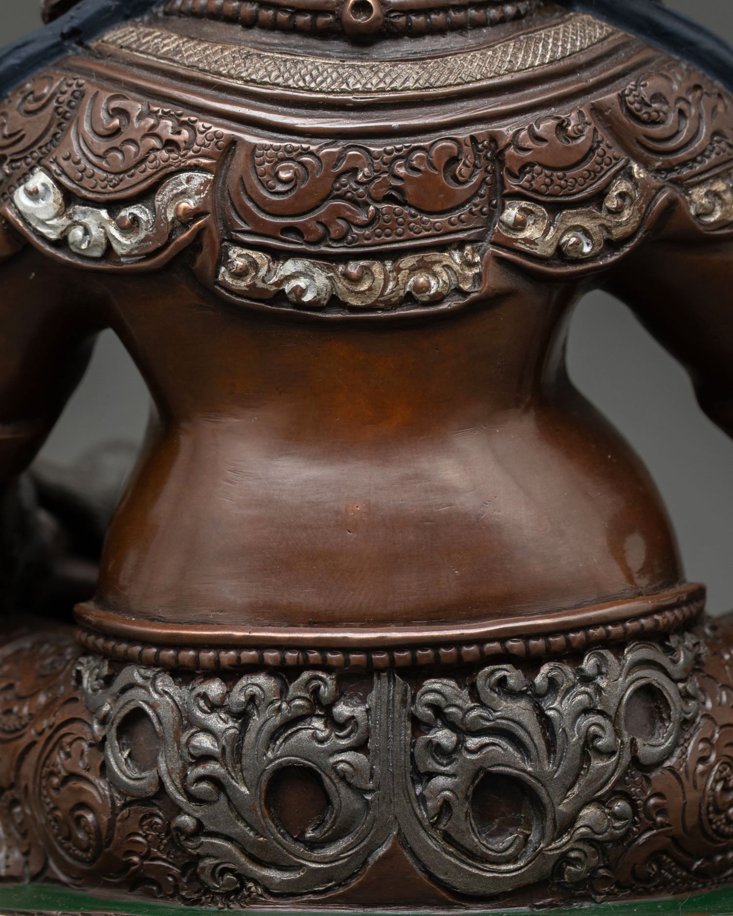 Dzambhala Statue – Handcrafted Wealth Deity Copper Sculpture