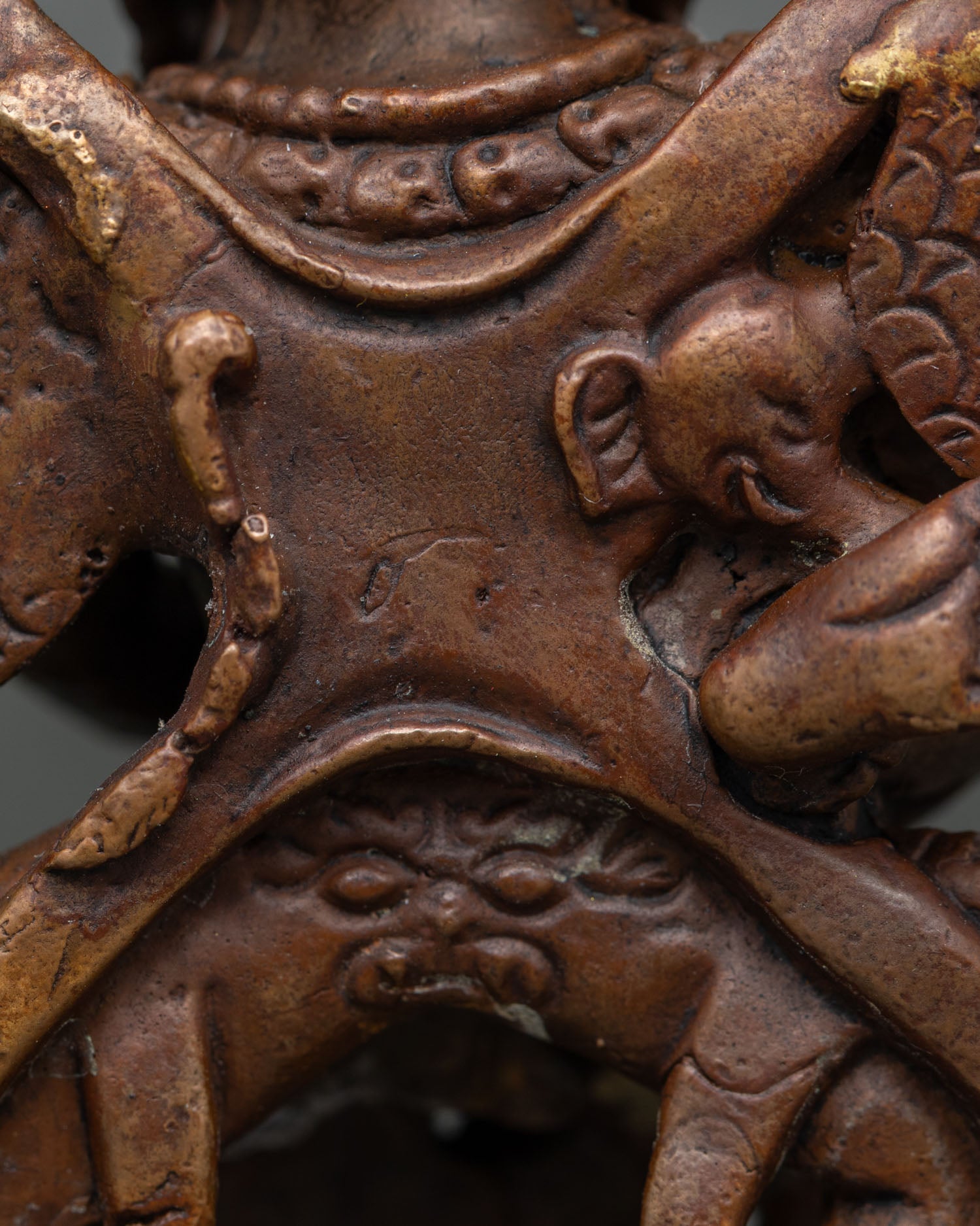 Vajrakilaya Statue | Wrathful Himalayan Buddhist Artwork
