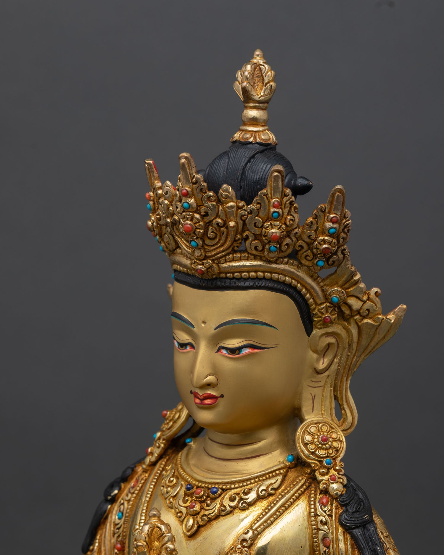 Vajrasattva Statue | Tibetan Buddhist Deity of Purification