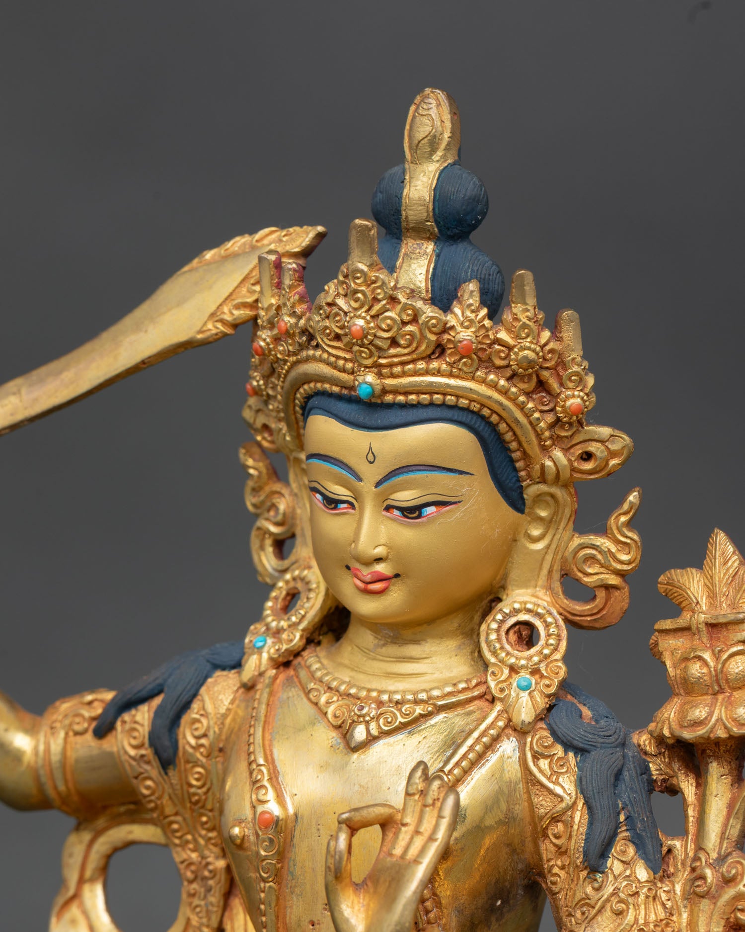 Manjushree Statue | Sacred Bodhisattva of Wisdom