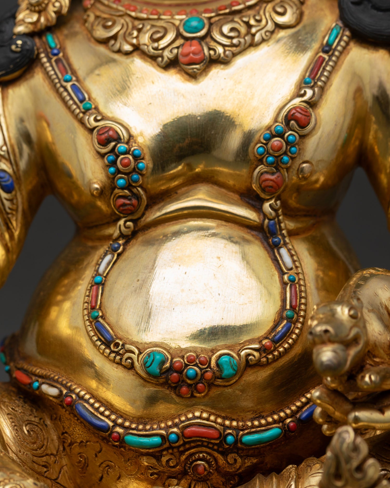 Jambhala Statue for Prosperity | Handmade Buddhist Art