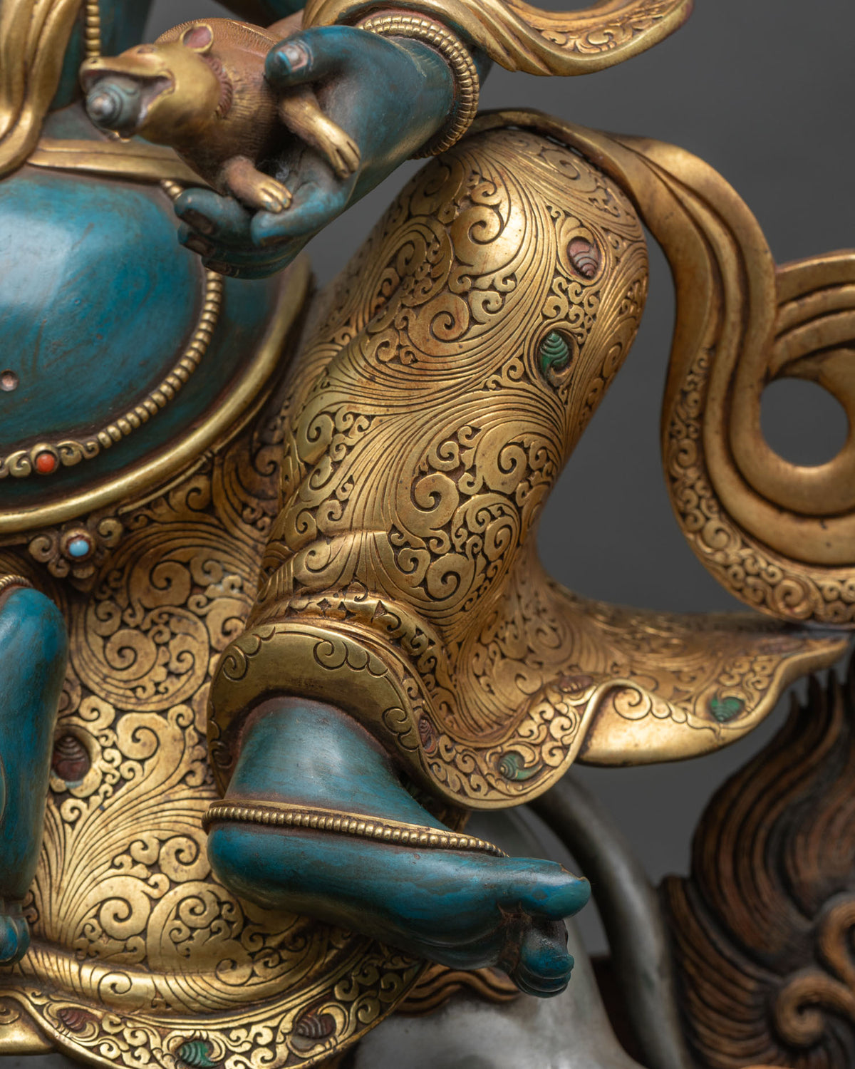 Handcrafted Namtoshe Statue – Buddhist Large-Sized Altarpiece