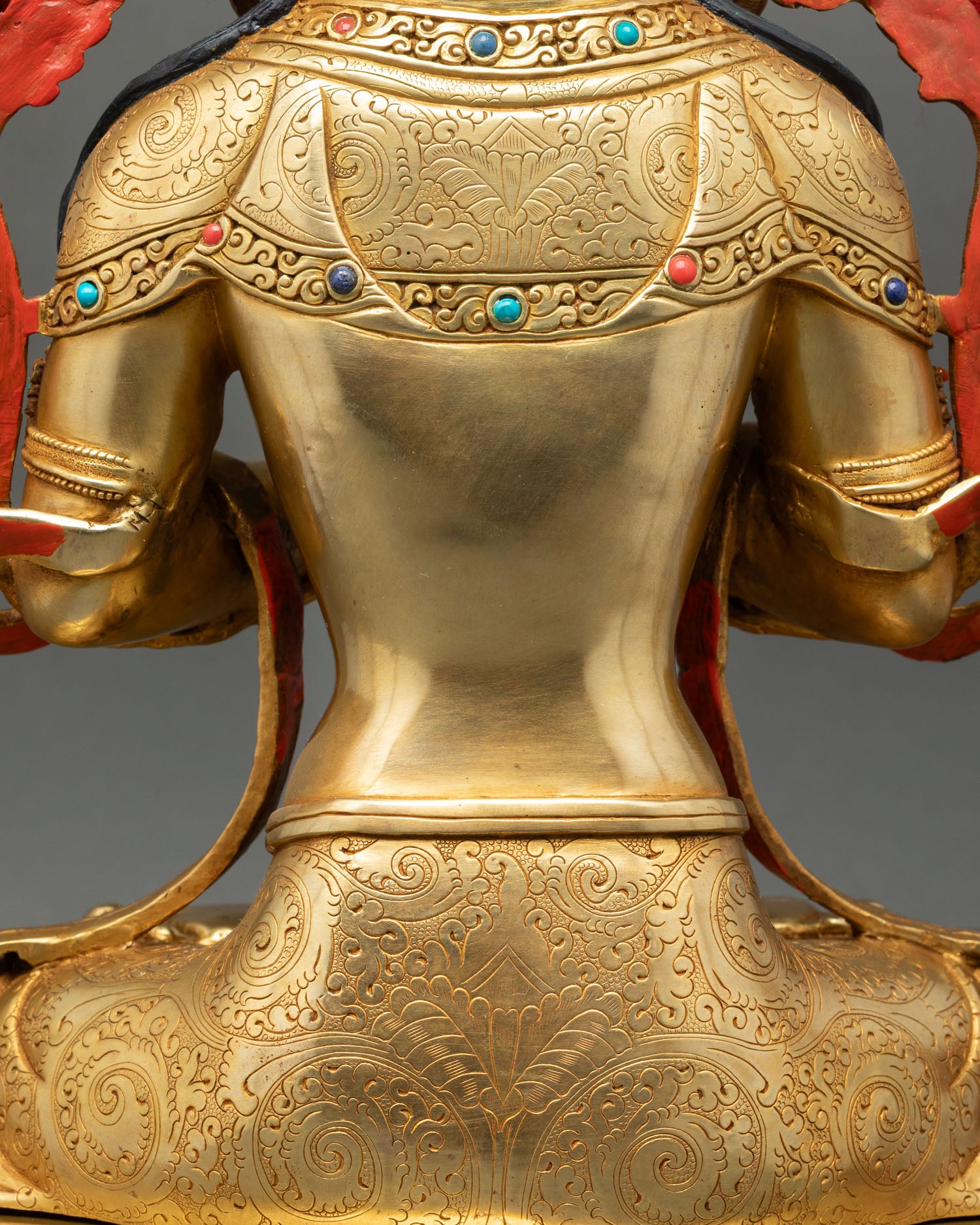 Bodhisattva Manjushree Statue – Buddhist Art of Wisdom Deity