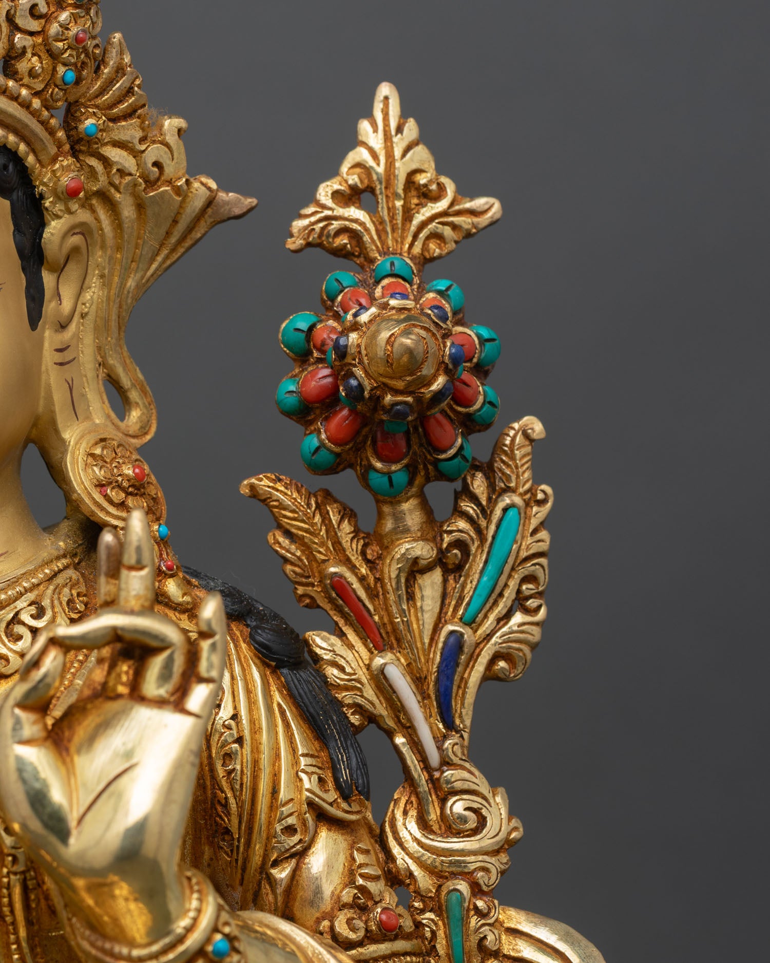 Blessed Sgrol ljang | Sacred Buddhist Sculpture