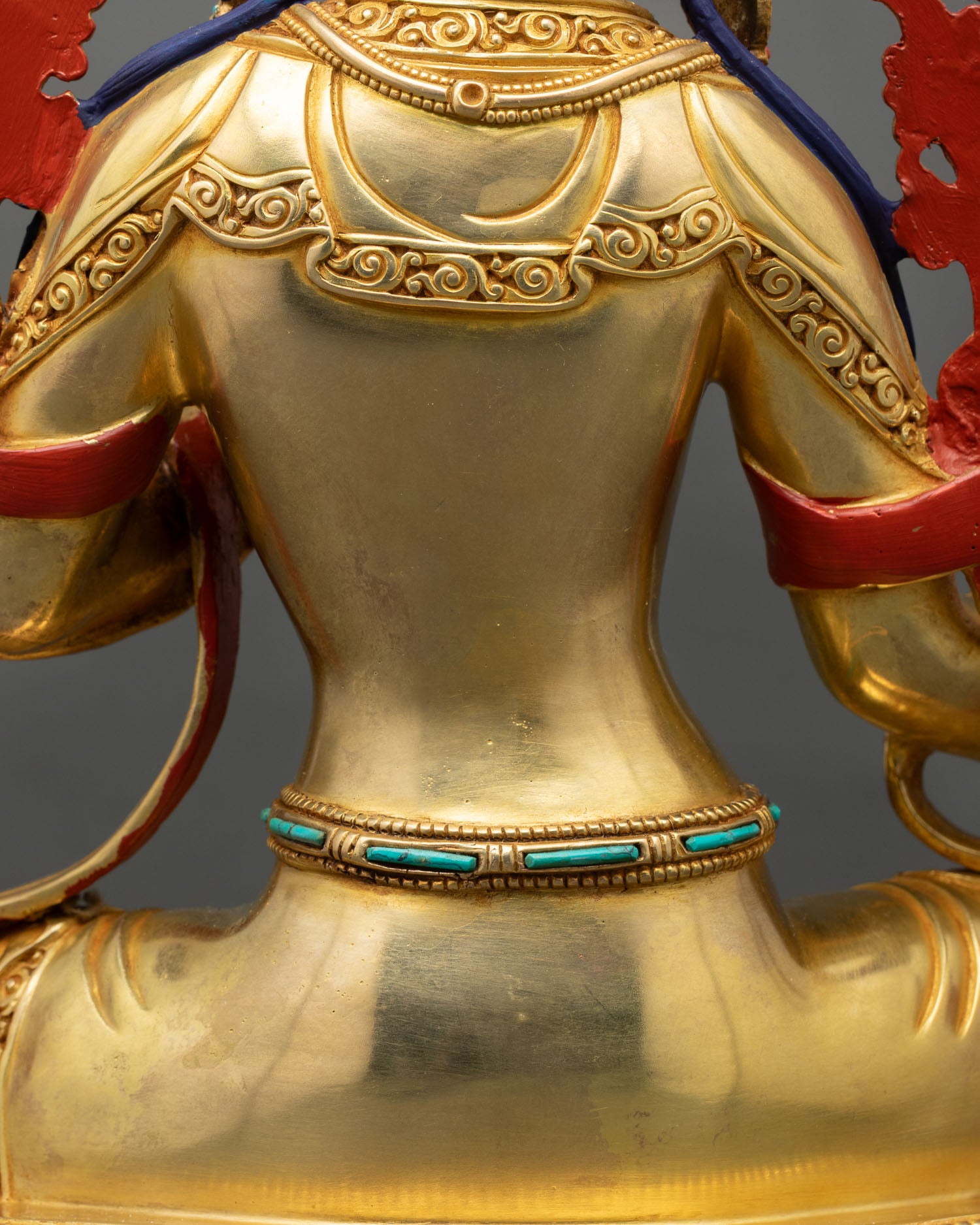 Green Tara Statue | Traditional Newari Craftsmanship