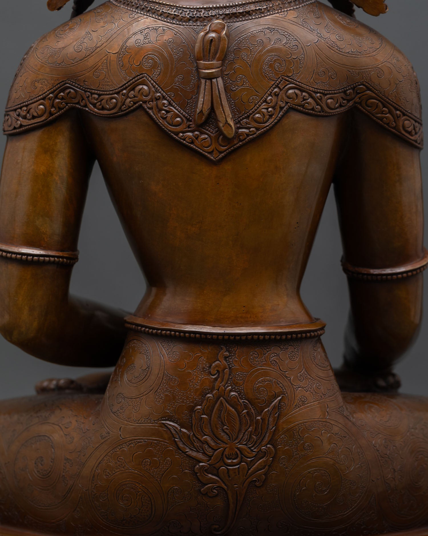 Crown Shakyamuni Buddha Statue | Buddhist Altar Decor