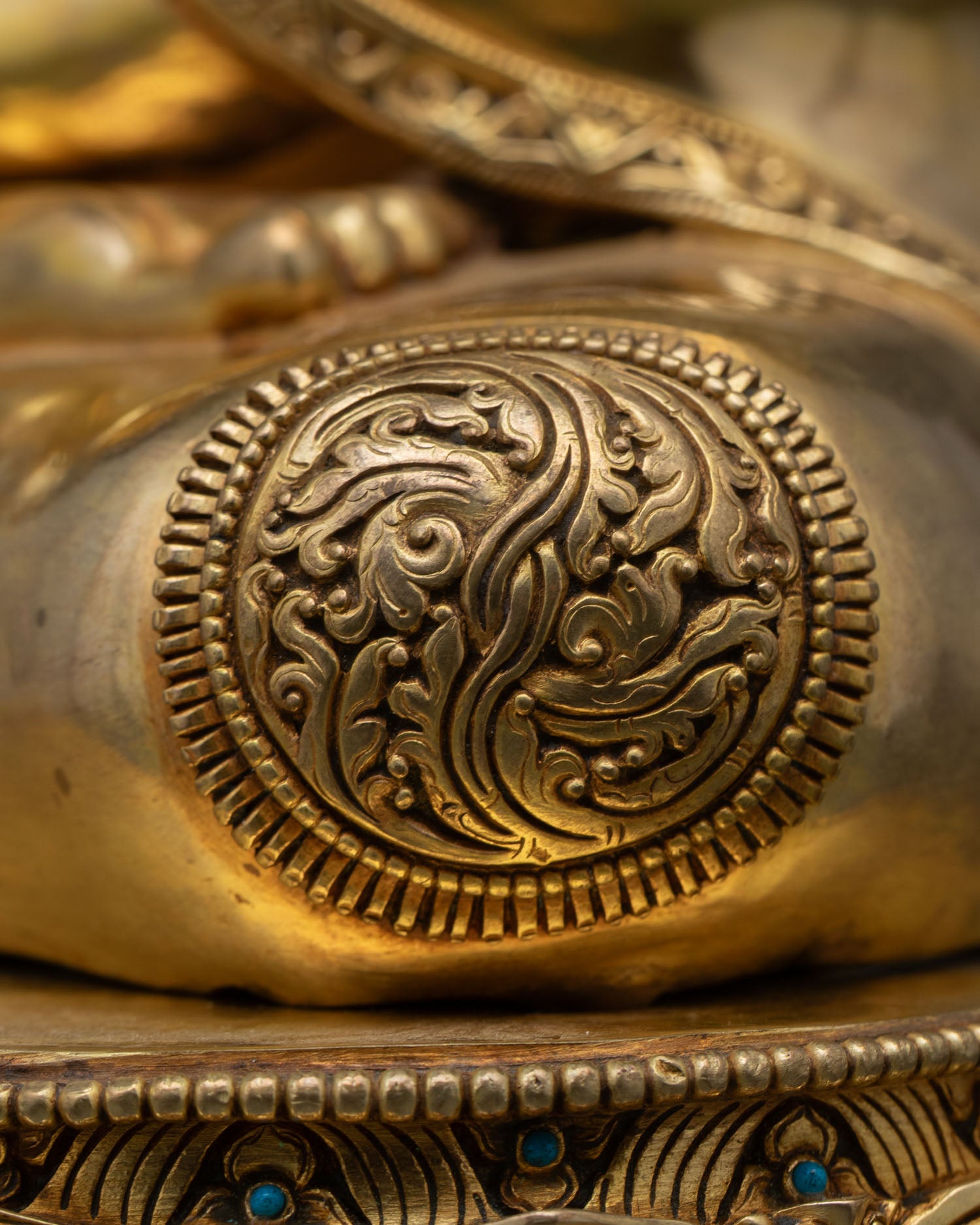 Luxury Shakyamuni Buddha Statue | Buddhist Home Accent