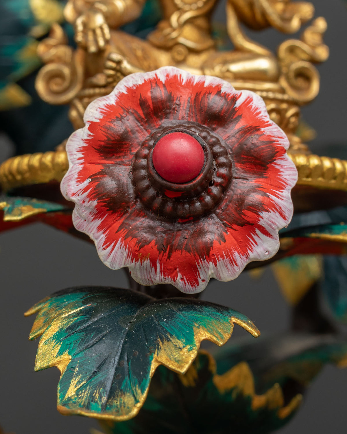 21 Tara Statue Set | Wish-Fulfilling Tree with Green Tara & 21 Forms