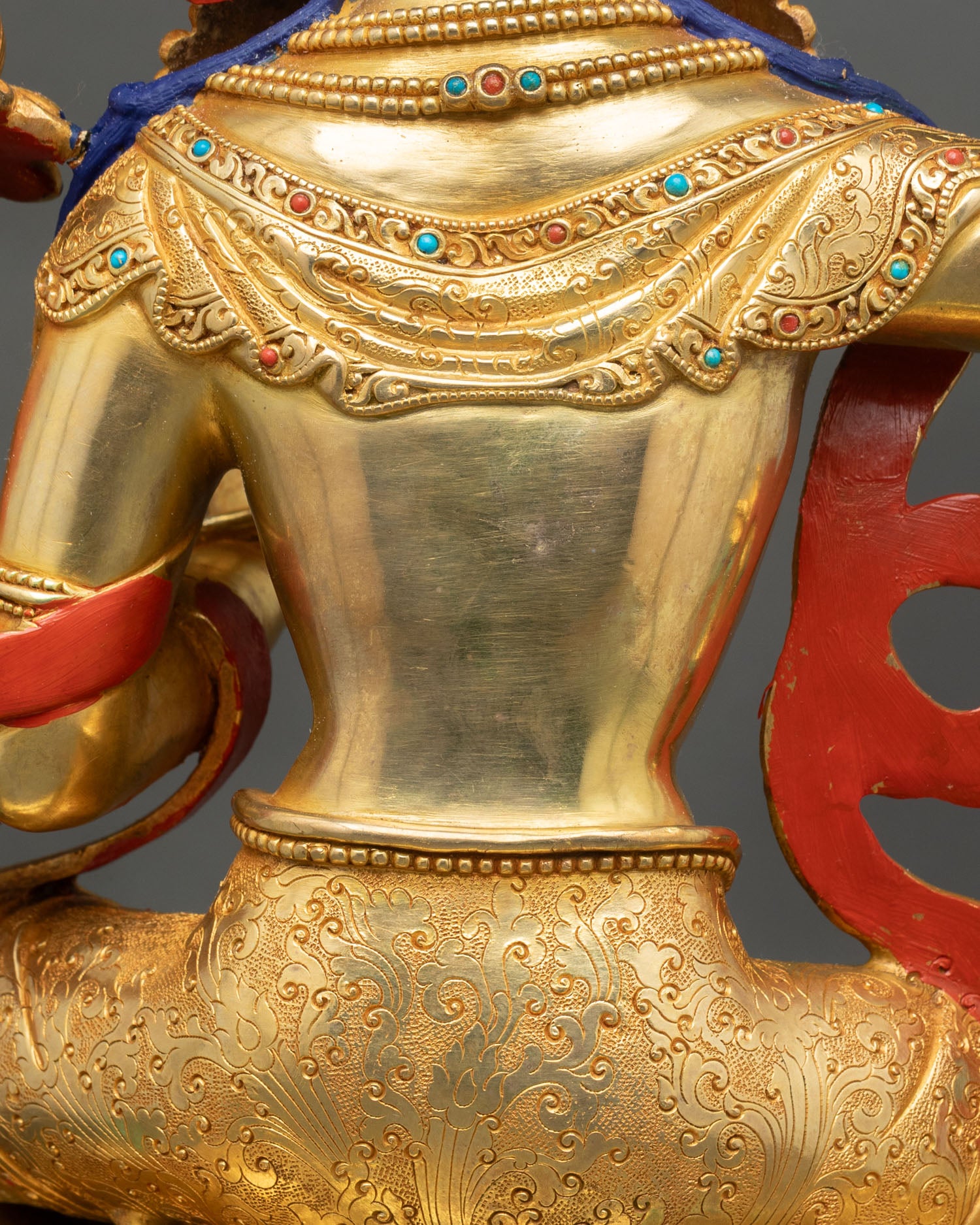 Simhada Manjushree Statue | Handmade Bodhisattva of Wisdom