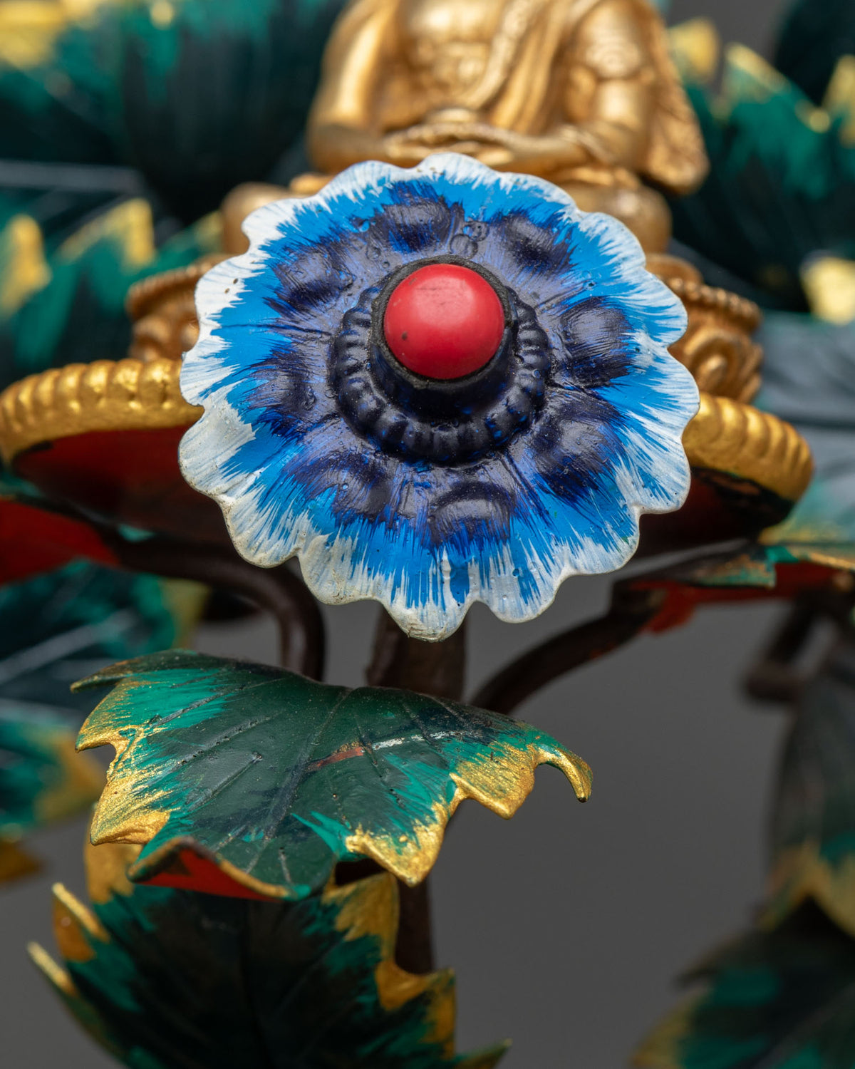 21 Tara Statue Set | Wish-Fulfilling Tree with Green Tara & 21 Forms