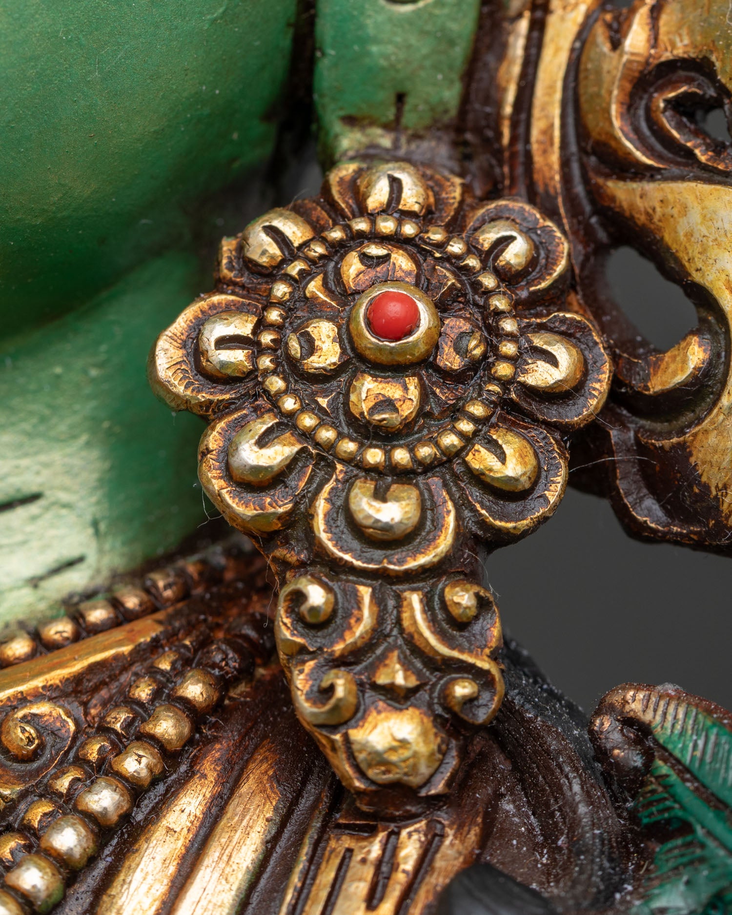 Unique Simhanada Tara Statue | Awakened Mother of Buddhas