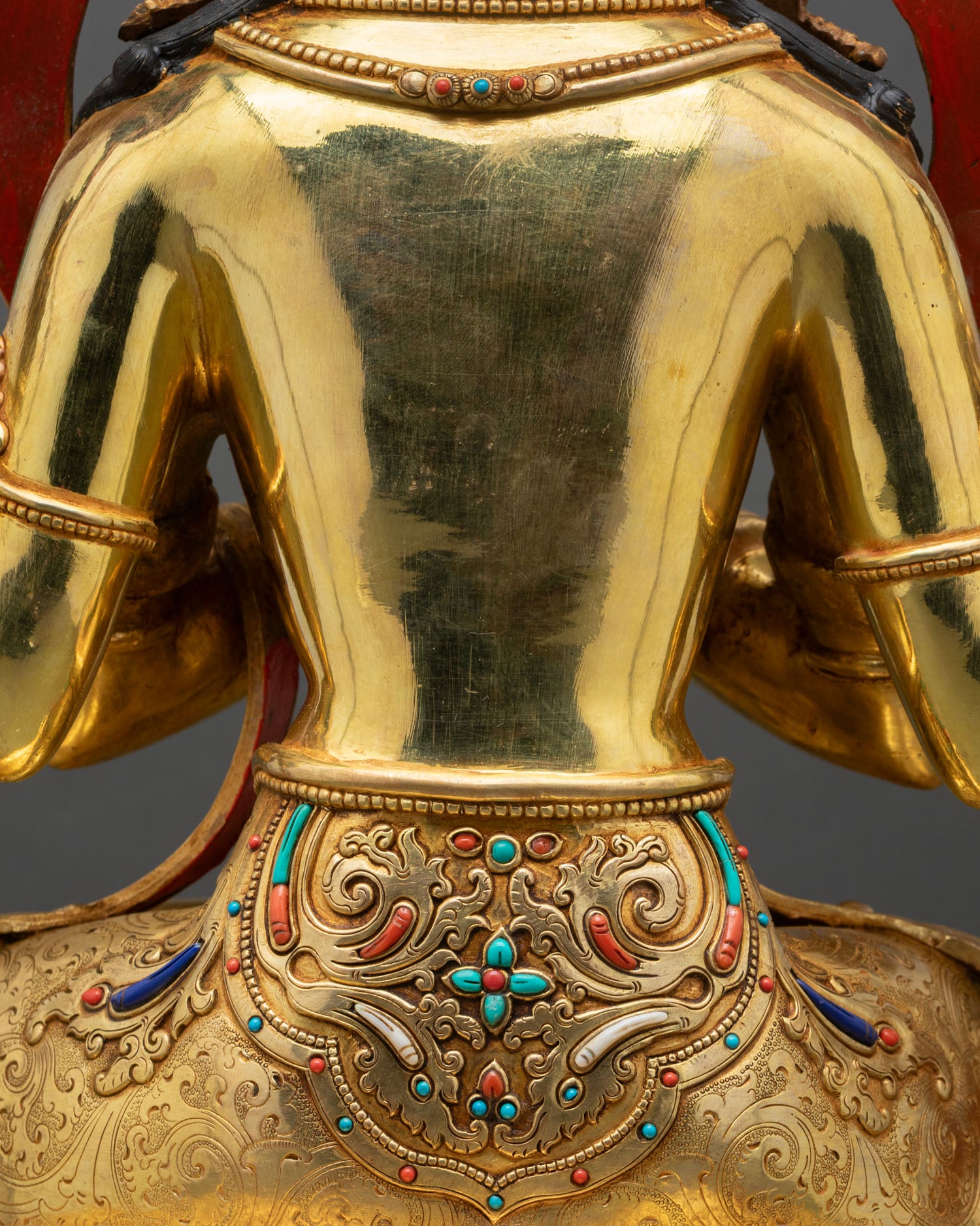 Four-Arm Chenrezig Statue | Large-Size Buddhist Idol from Nepal