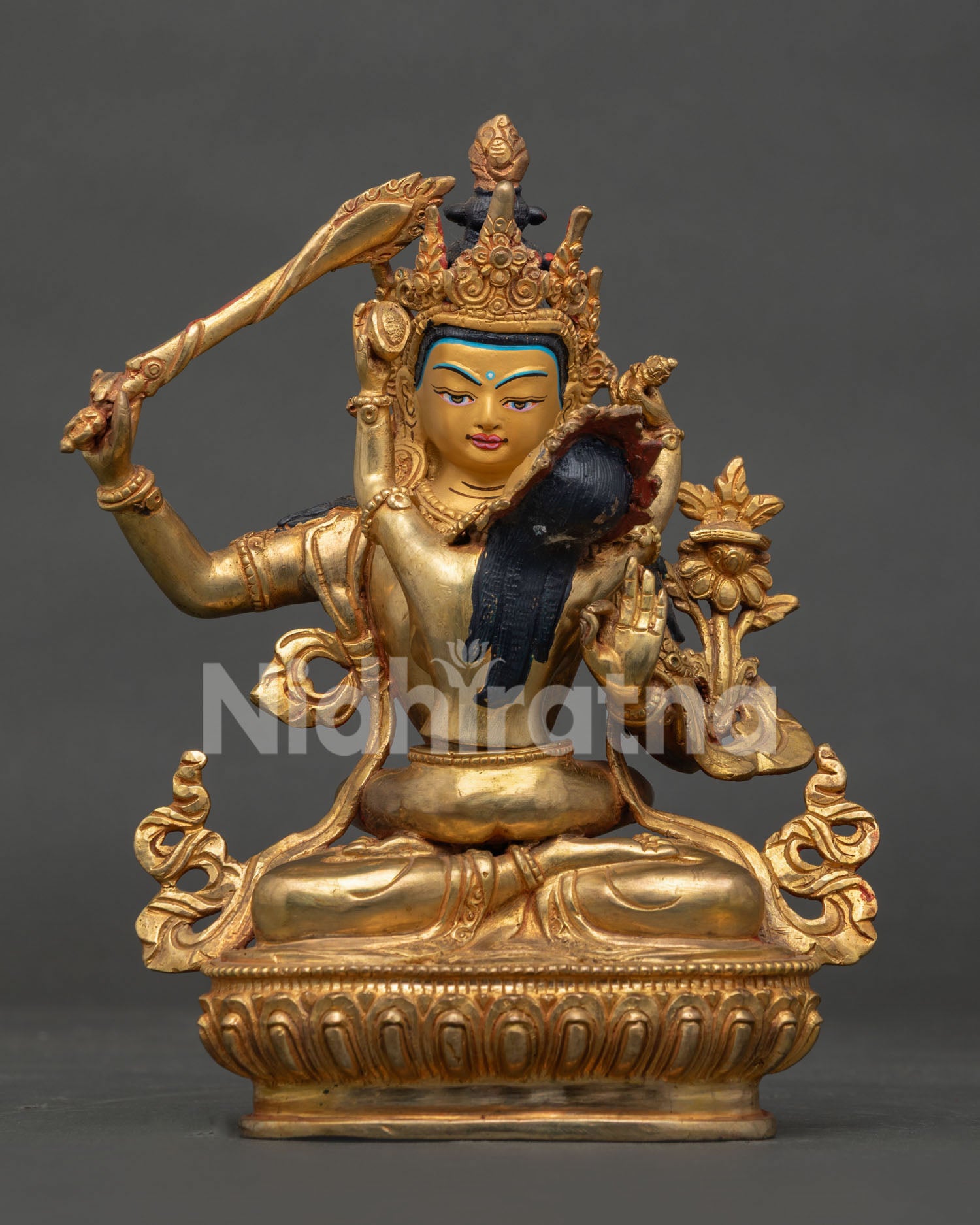 Manjushri Consort Statue