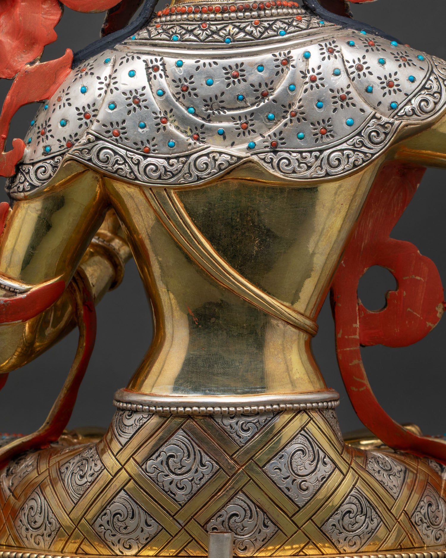 Bodhisattva Manjushri Figurine | Spiritual Meditation Statue