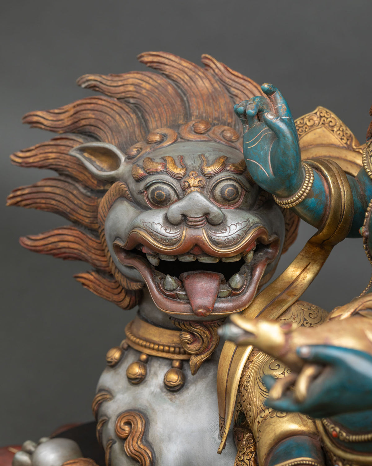 Handcrafted Namtoshe Statue – Buddhist Large-Sized Altarpiece