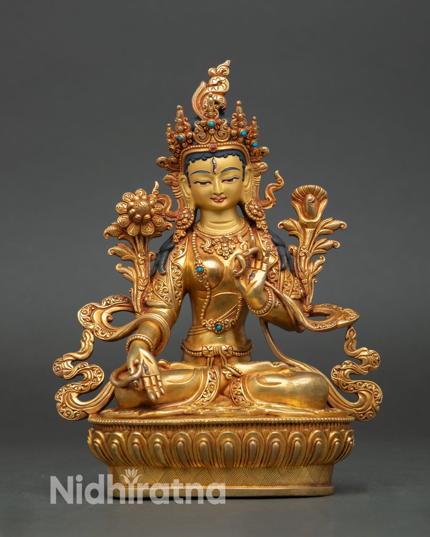 Three Long Life Set β Handmade Buddhist Sculpture from Nepal