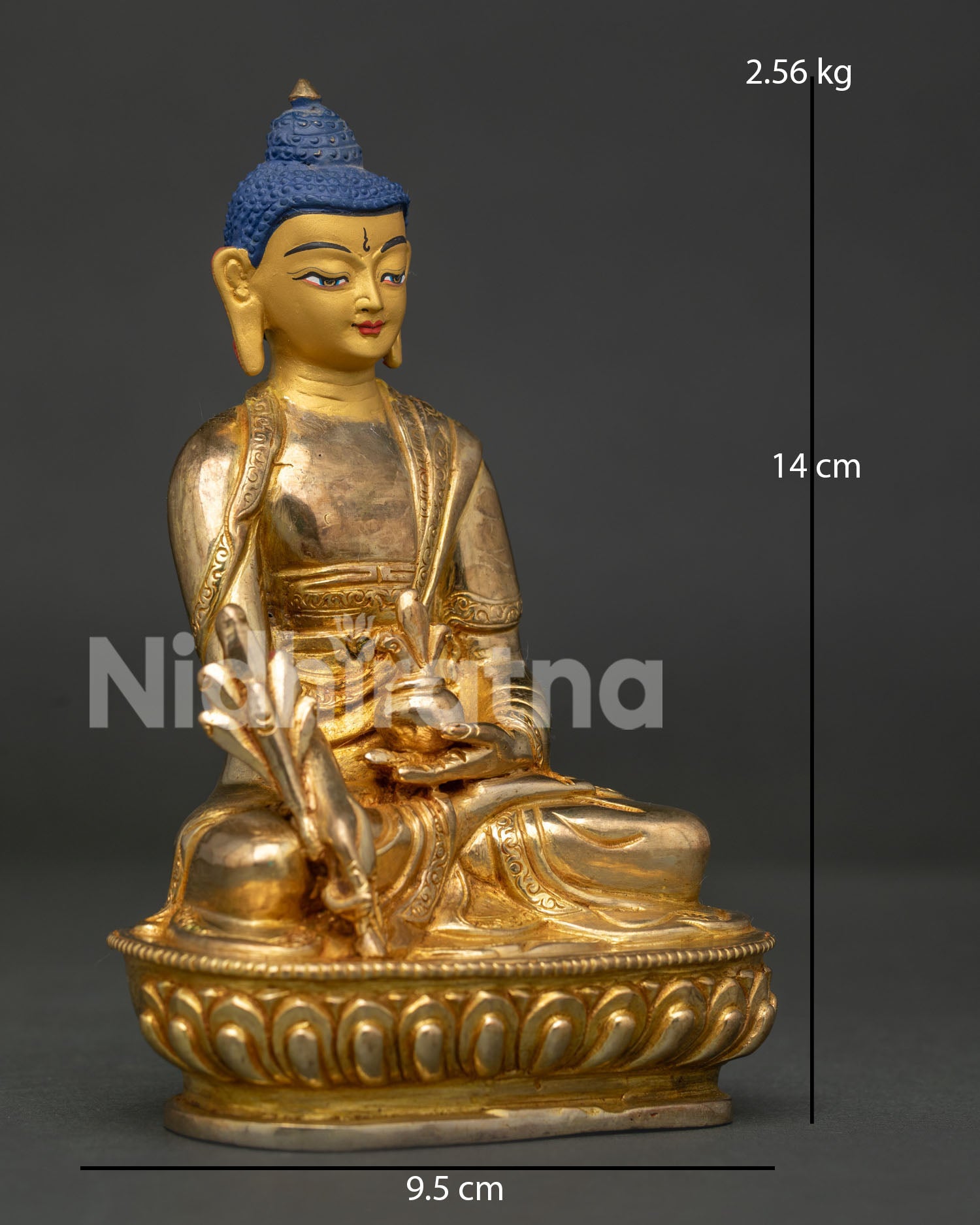 Bhaisajyaguru Healing Buddha Statue | Sacred Healing Buddha Artwork
