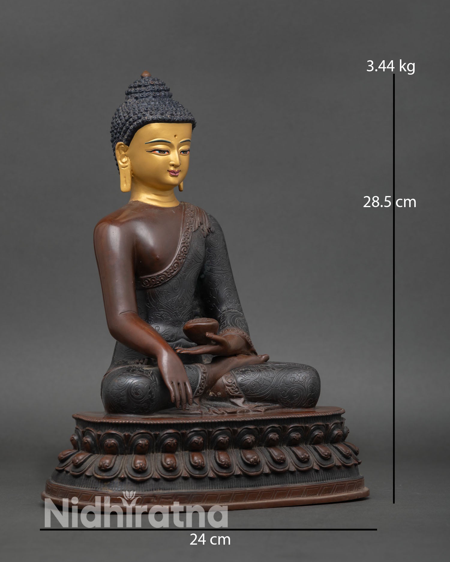Shakyamuni Buddha Statue | Sacred Himalayan Spiritual Decor