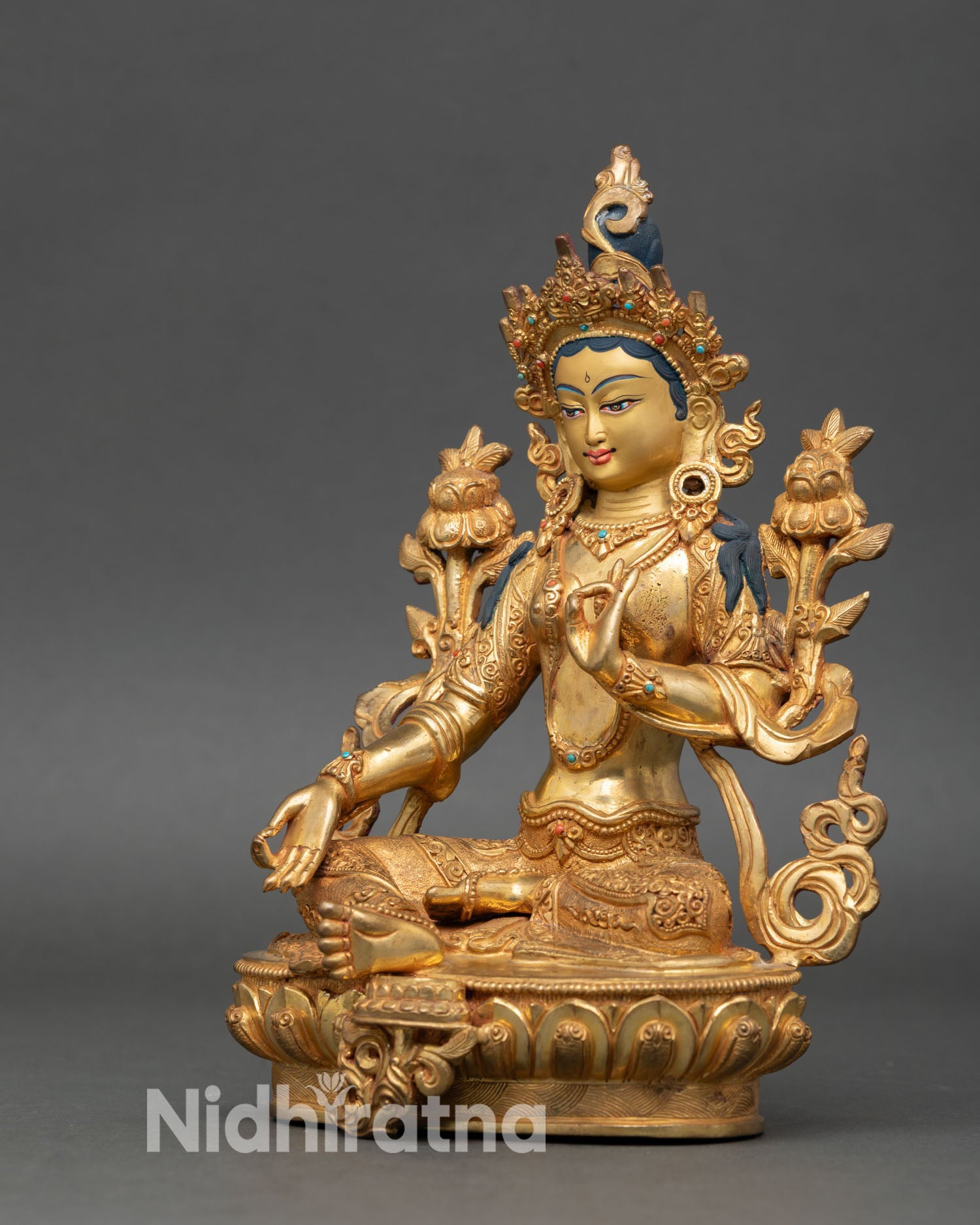Green Tara Goddess Statue | Mother of All Buddhas