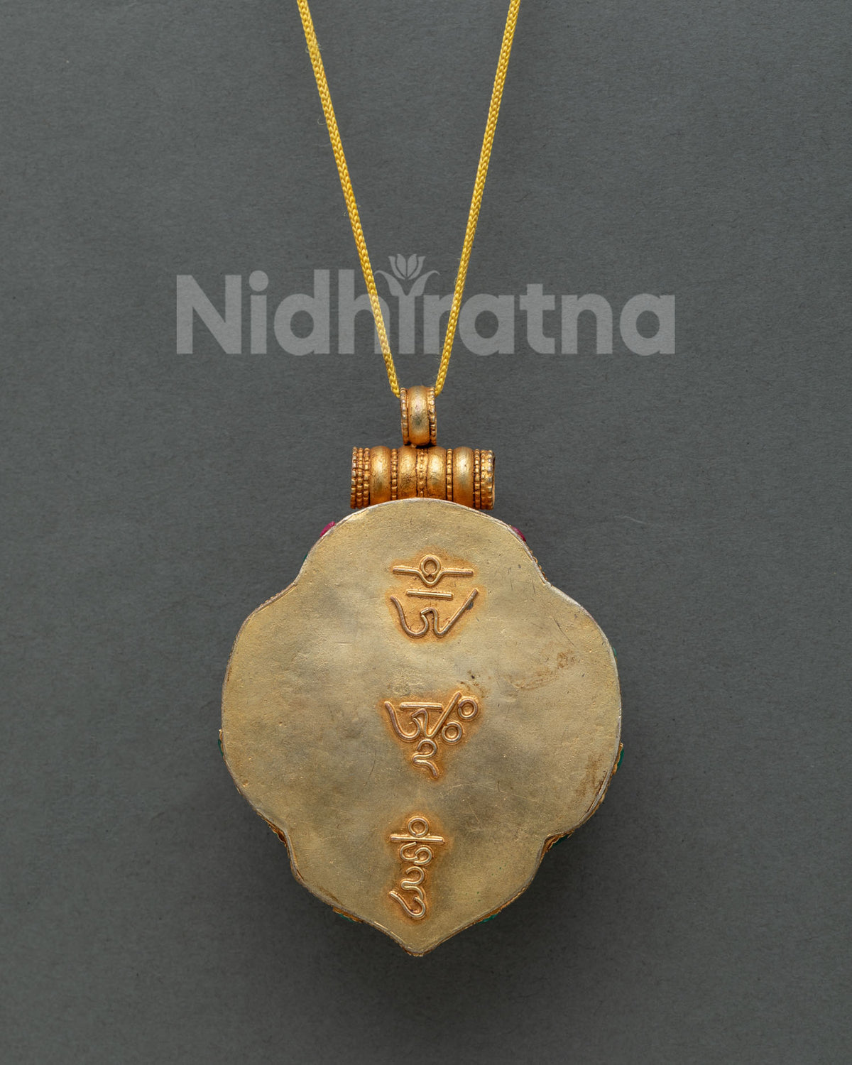 Machig Labdron Prayer Box Mala | Tantric Chod Deity Amulet