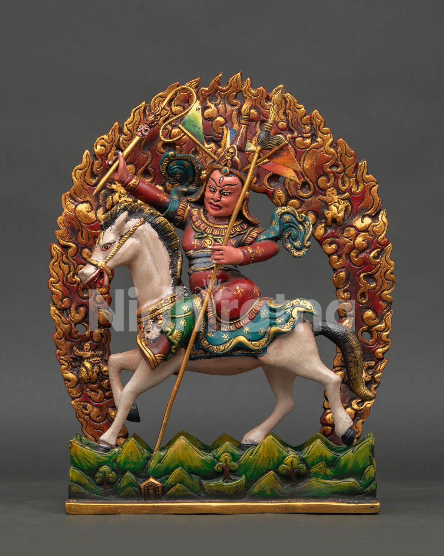 King Gesar Statue