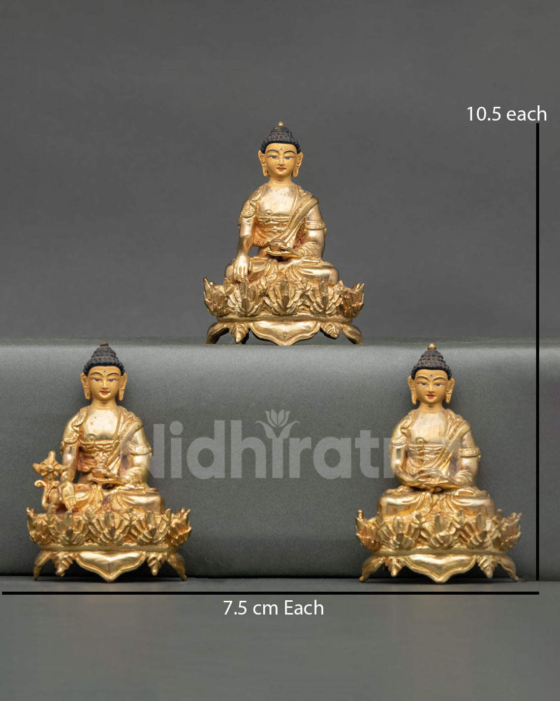 Three Buddha Set