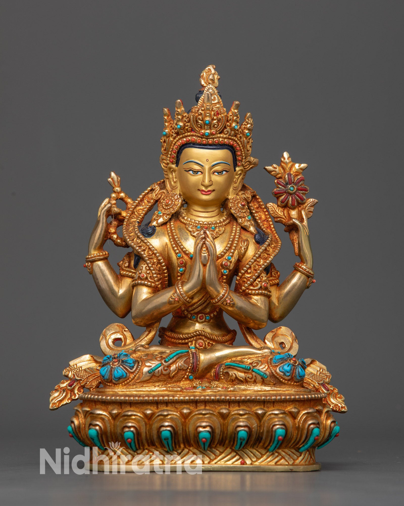 Chenrezig Avalokiteshvara Statue: Embodiment of Compassion