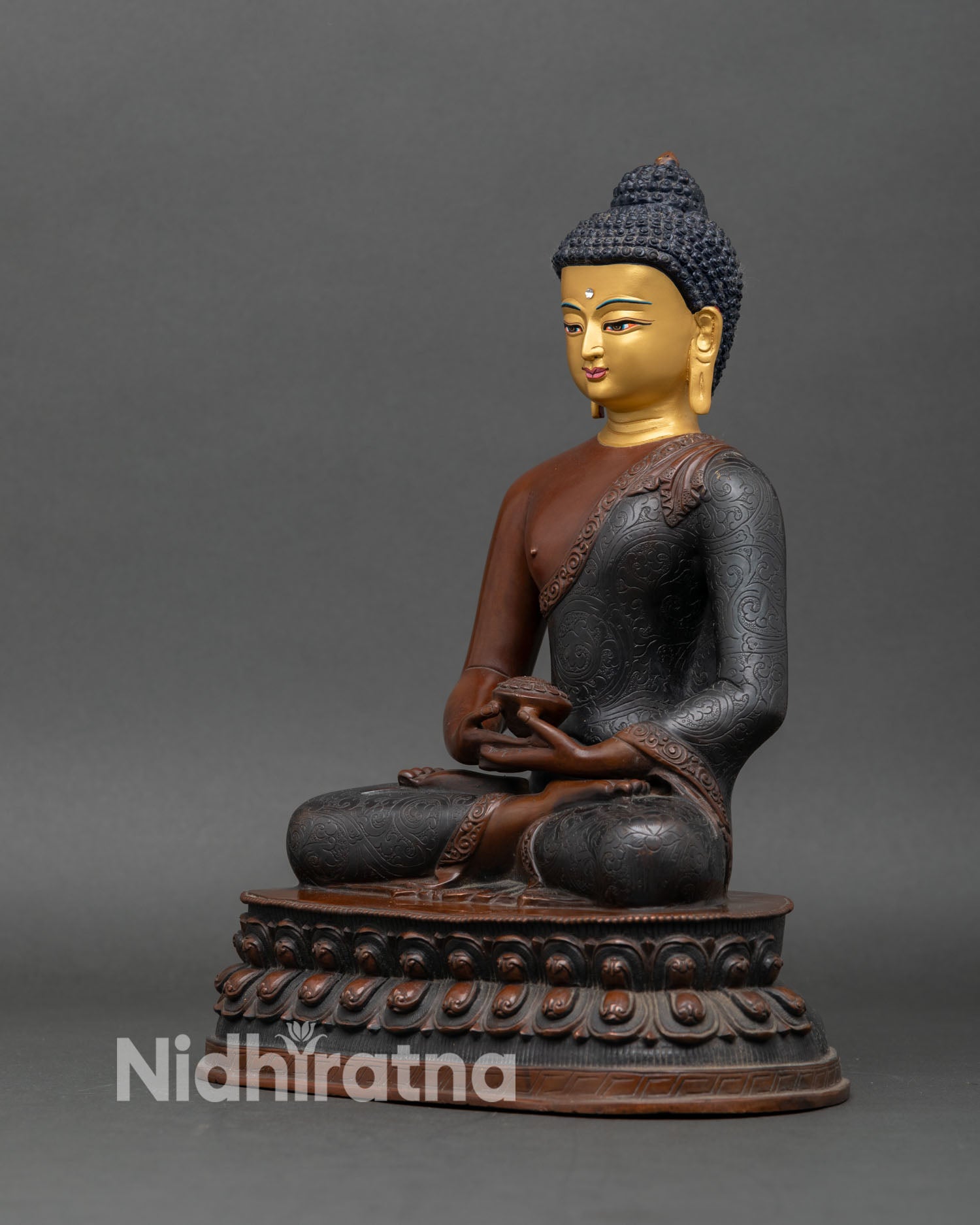 Amitabha Buddha Statue | Lost Wax Casting Copper Art