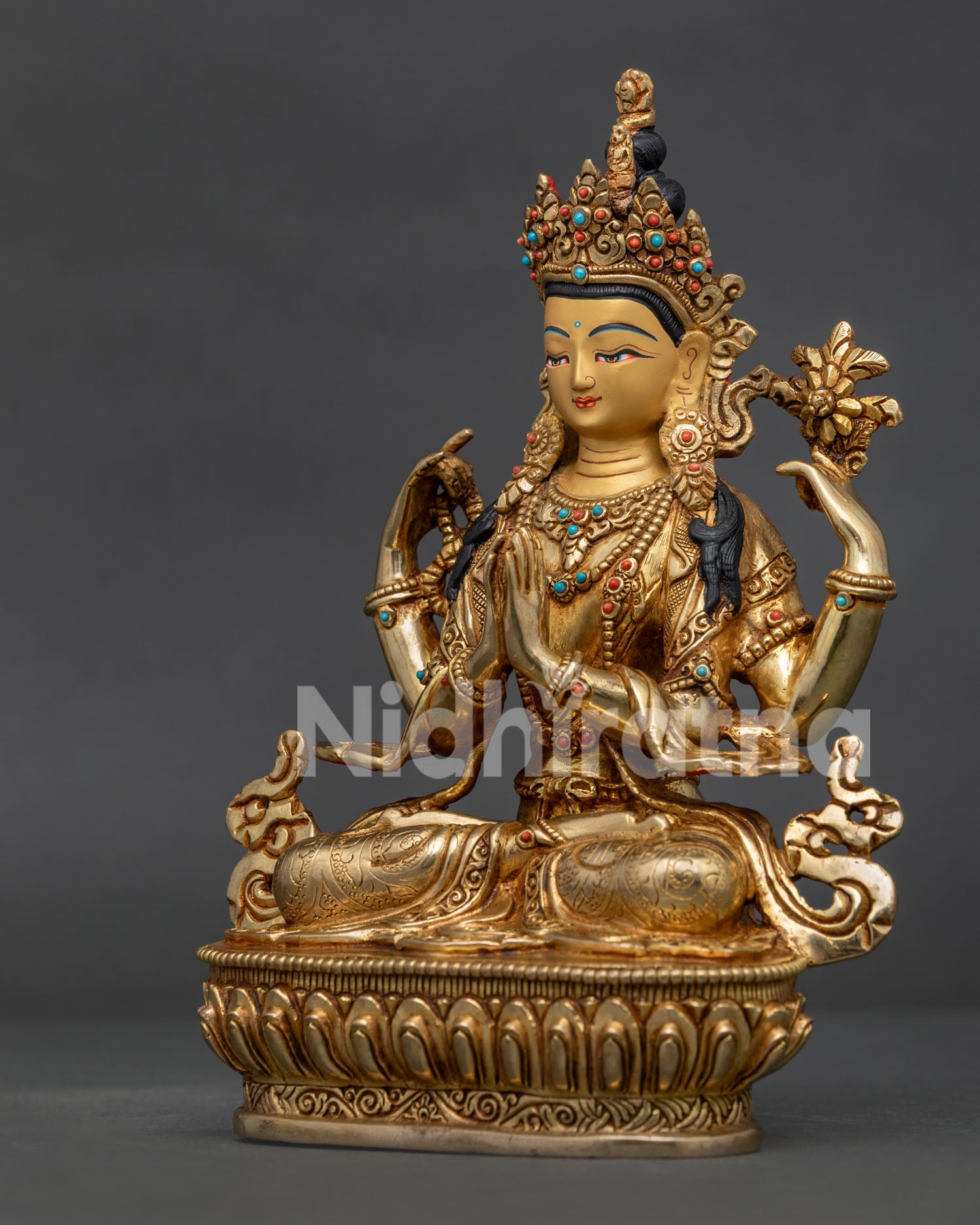 Chenrezig Statue | Buddhist Shrine Artwork