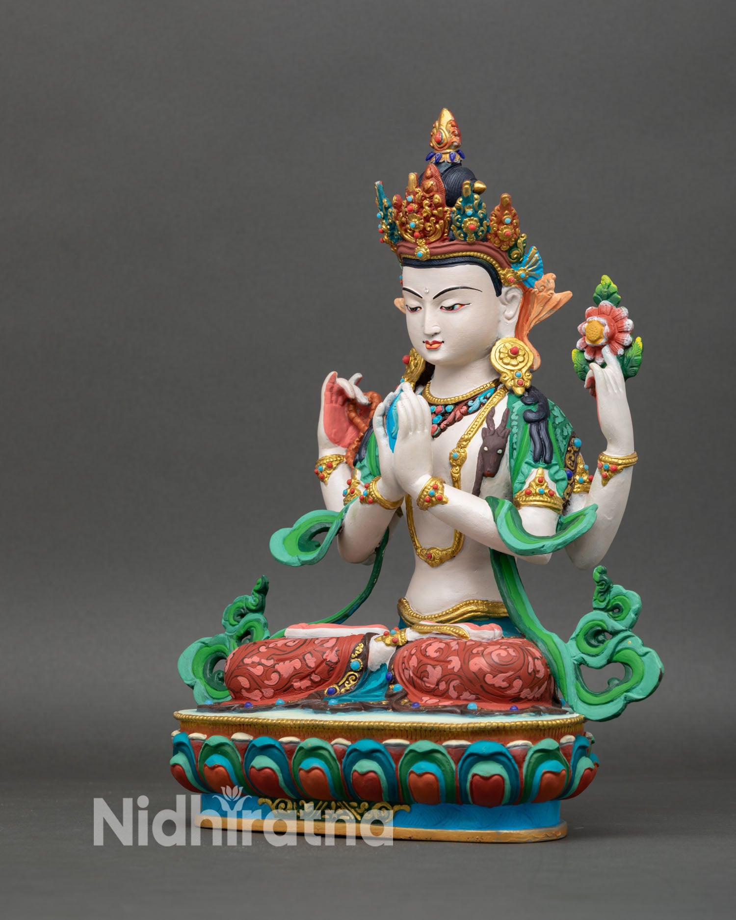 Chenrezig Statue | Decorative Buddhist Compassion Deity