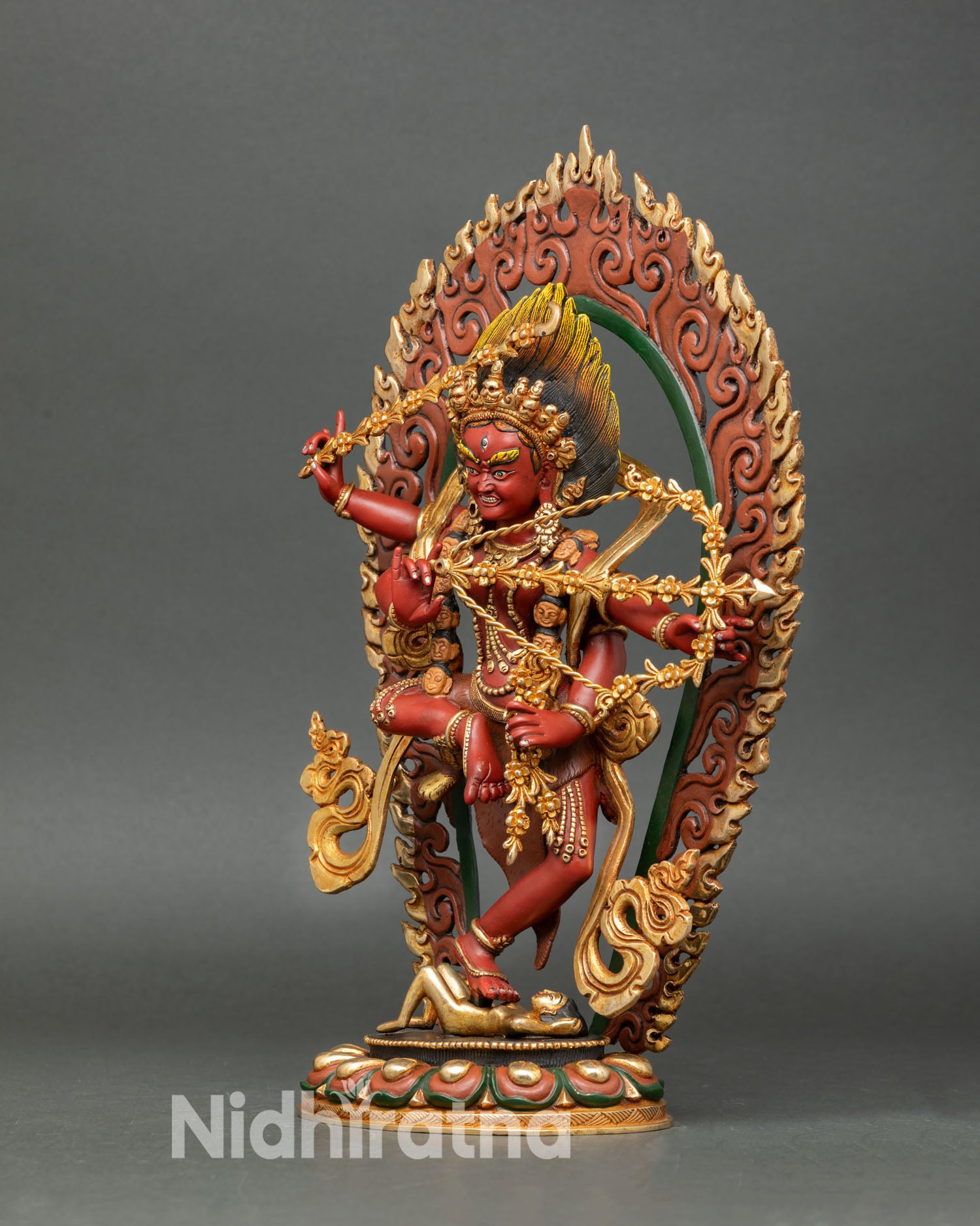 Kurukulla Statue | Himalayan Sacred Tantric Deity Art